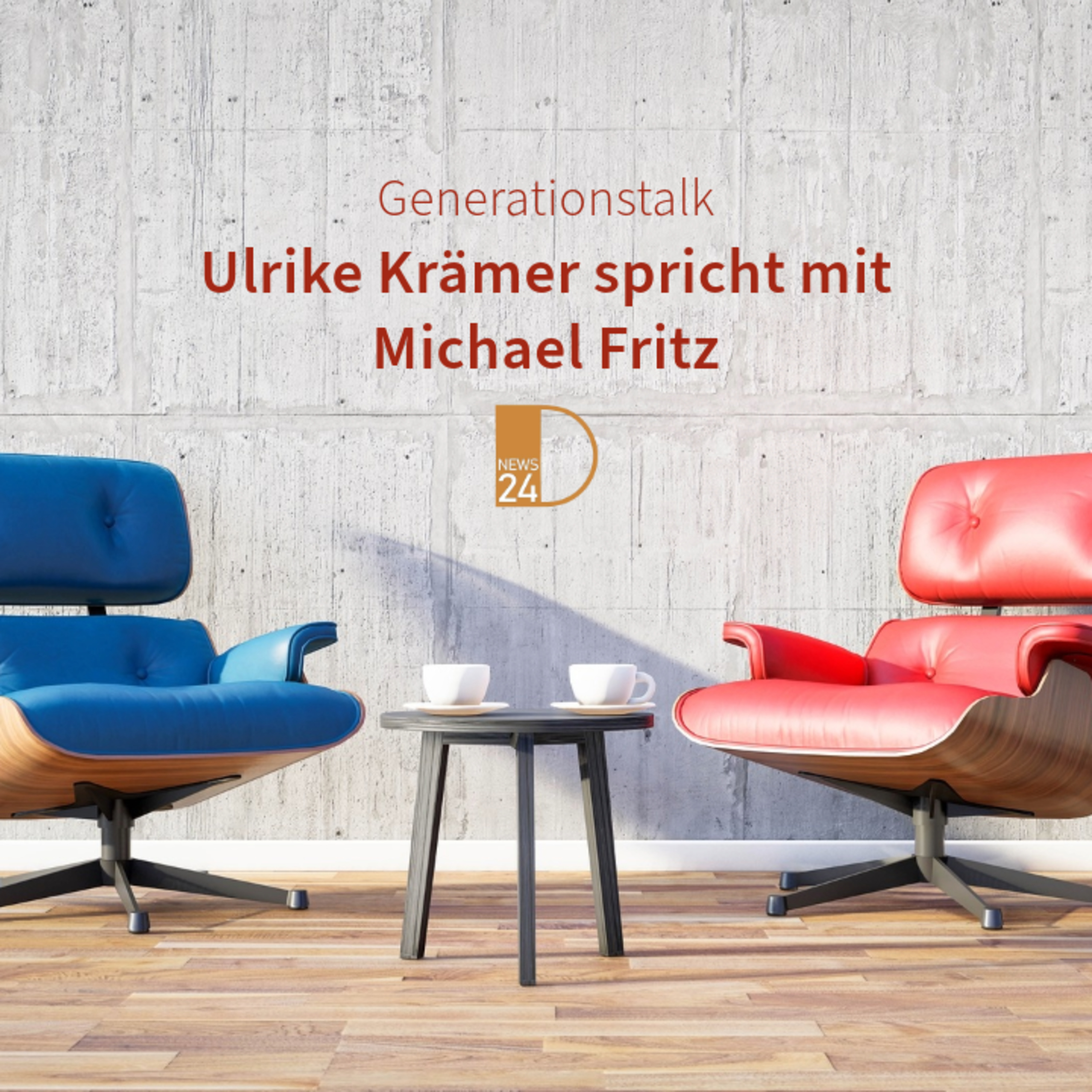 Ulrike Krämer spricht mit Michael Fritz. #Generationstalk in DNEWS24 episode artwork