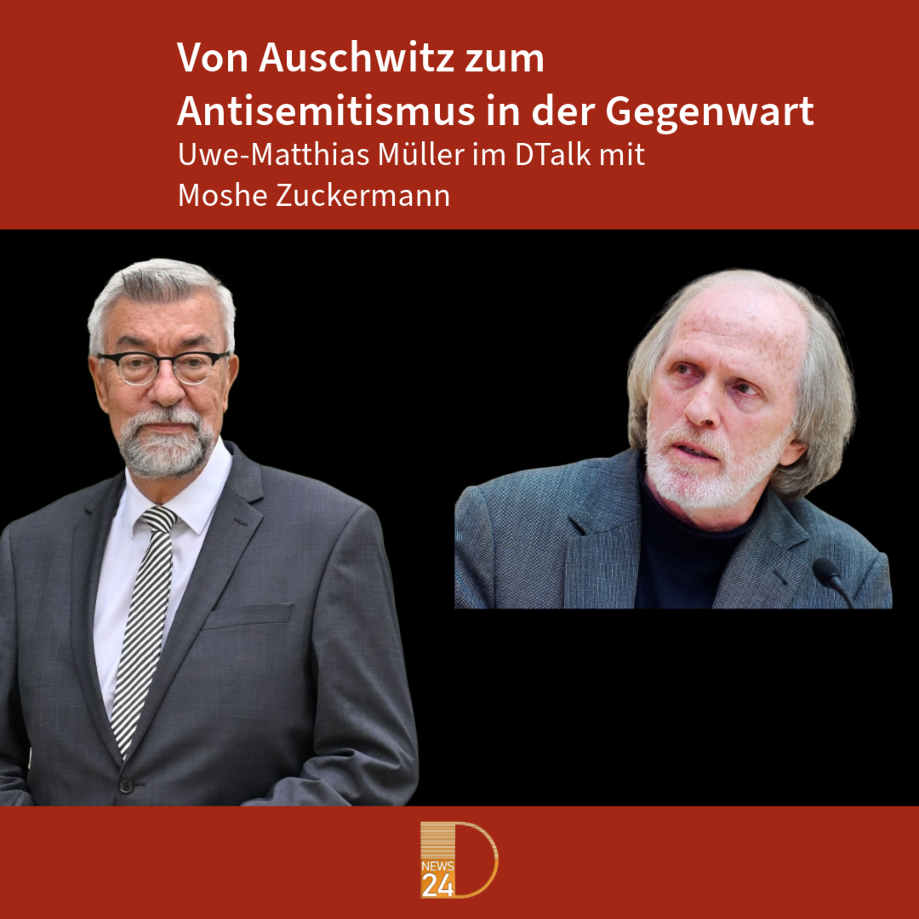 Von Auschwitz zum Antisemitismus in der Gegenwart. DTalk Moshe Zuckermann in DNEWS24 episode artwork