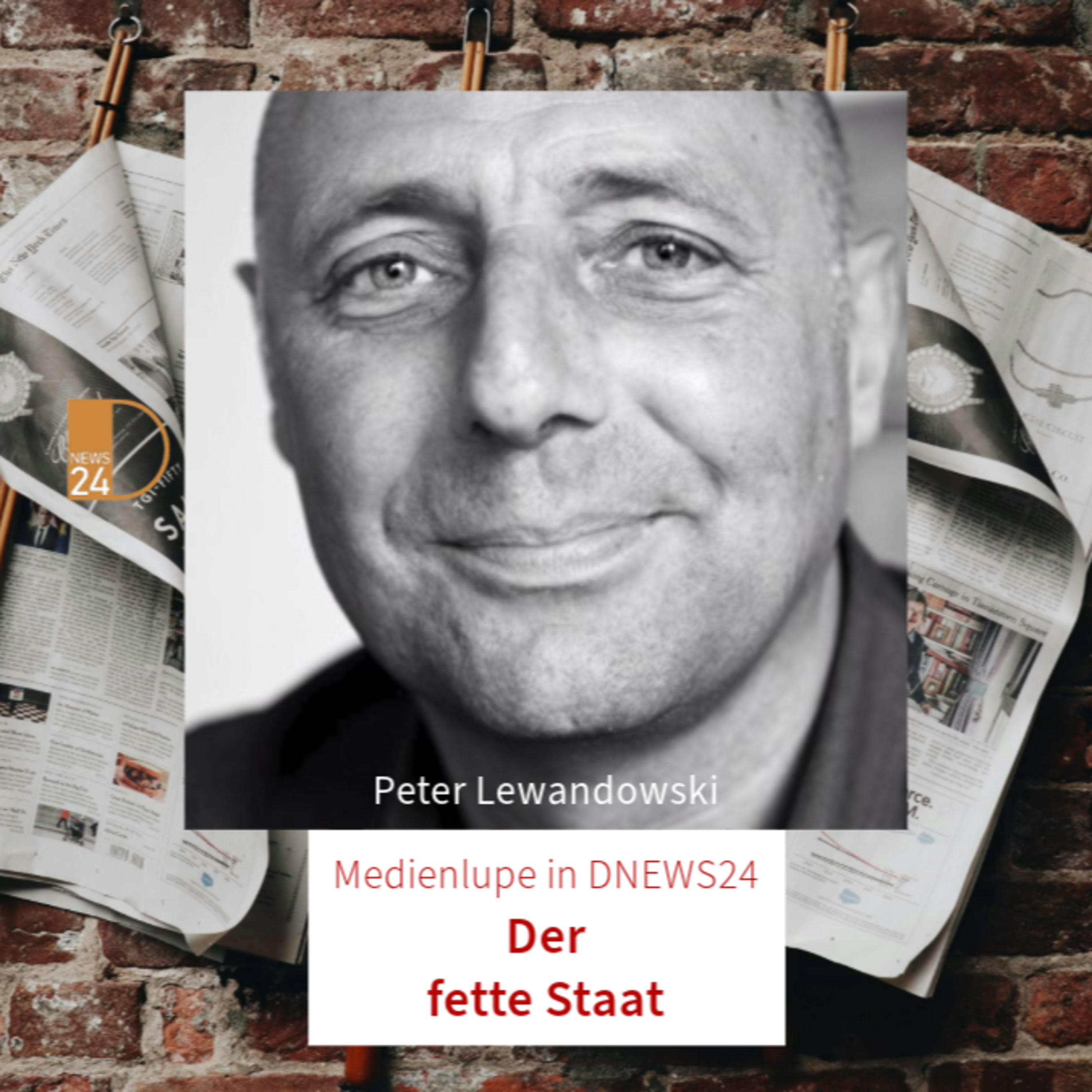 Medienlupe in DNEWS24: Der fette Staat. Mit Peter Lewandowski episode artwork