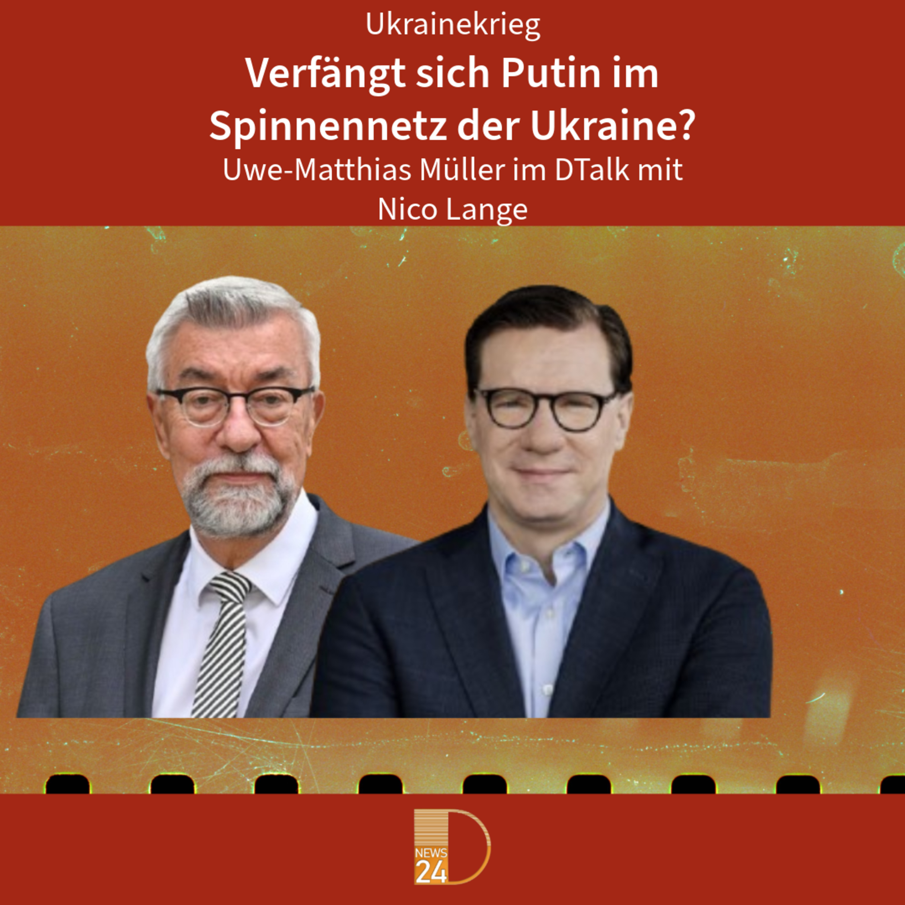 Verfängt sich Putin im Spinnennetz der Ukraine? DTalk Nico Lange episode artwork