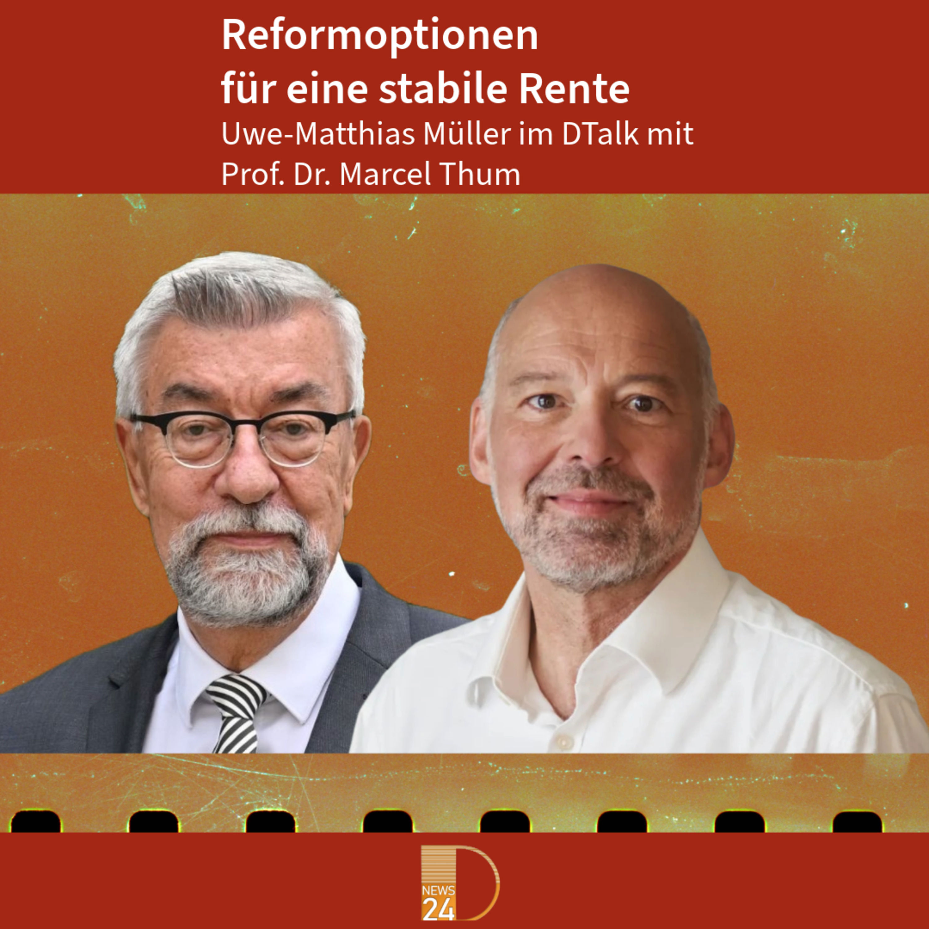 Reformoptionen für eine stabile Rente. DTalk mit Professor Dr. Marcel Thum episode artwork