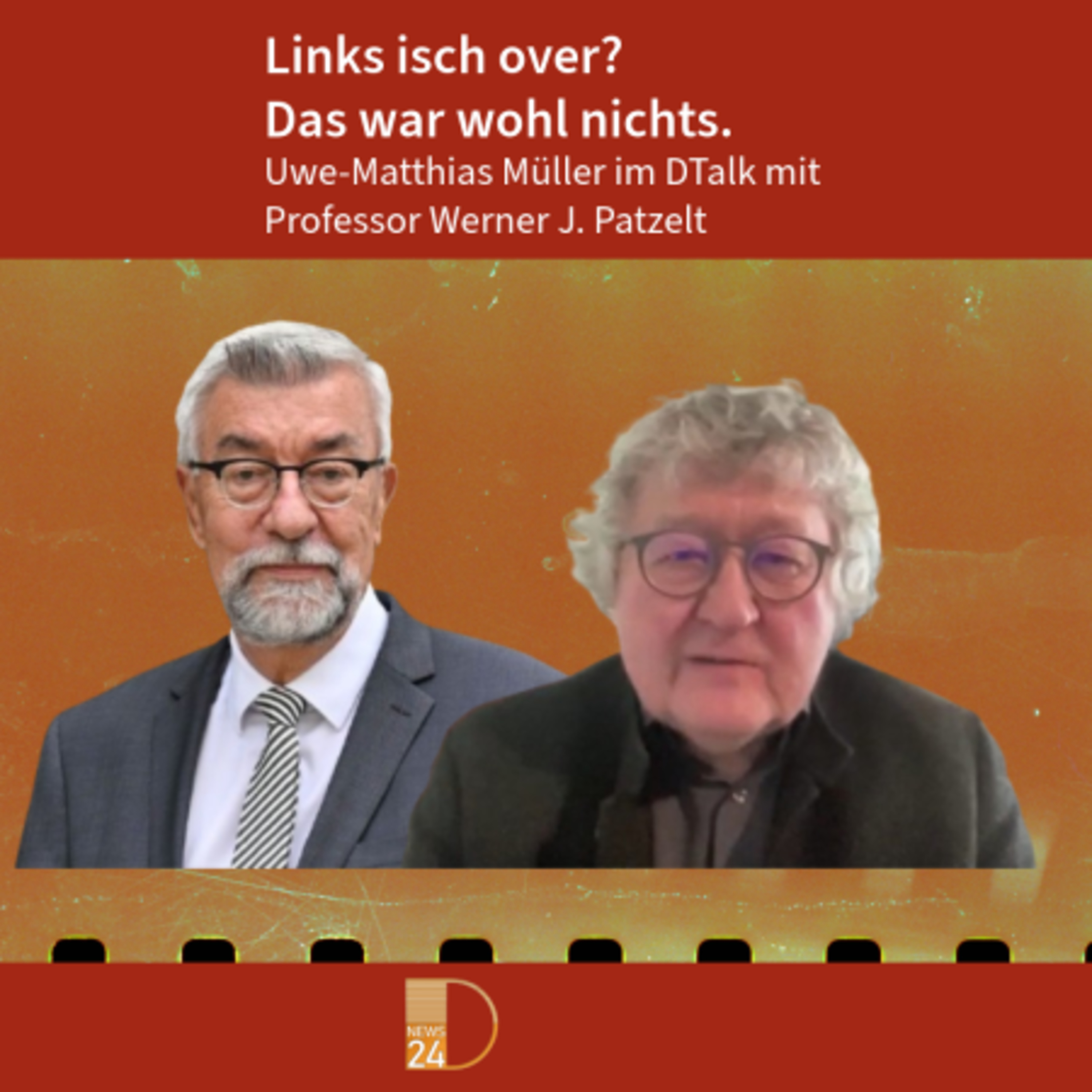 Links isch over - das war wohl nichts. DTalk Professor Werner J. Patzelt episode artwork