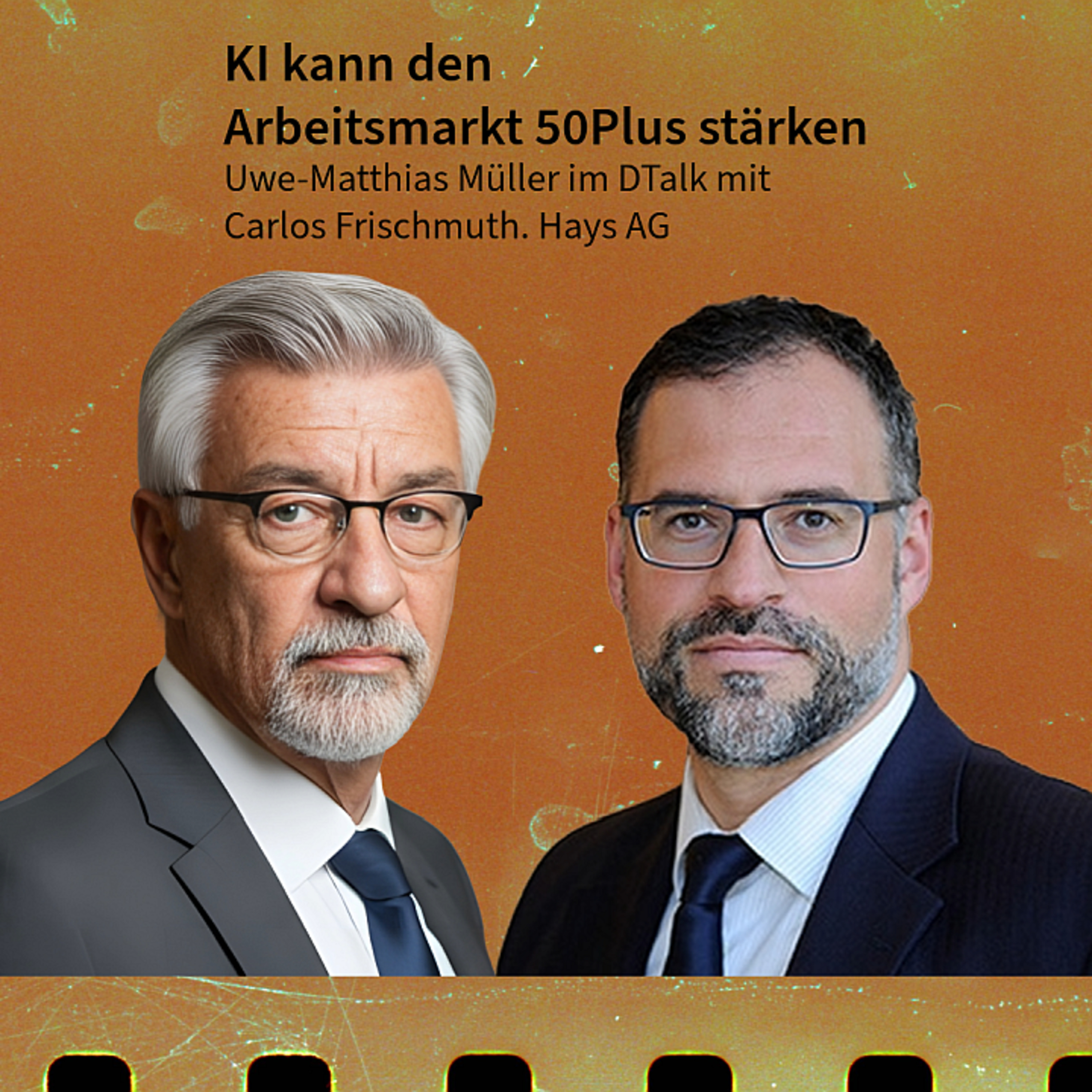 KI kann den Arbeitsmarkt 50Plus stärken. DTalk Carlos Frischmuth episode artwork