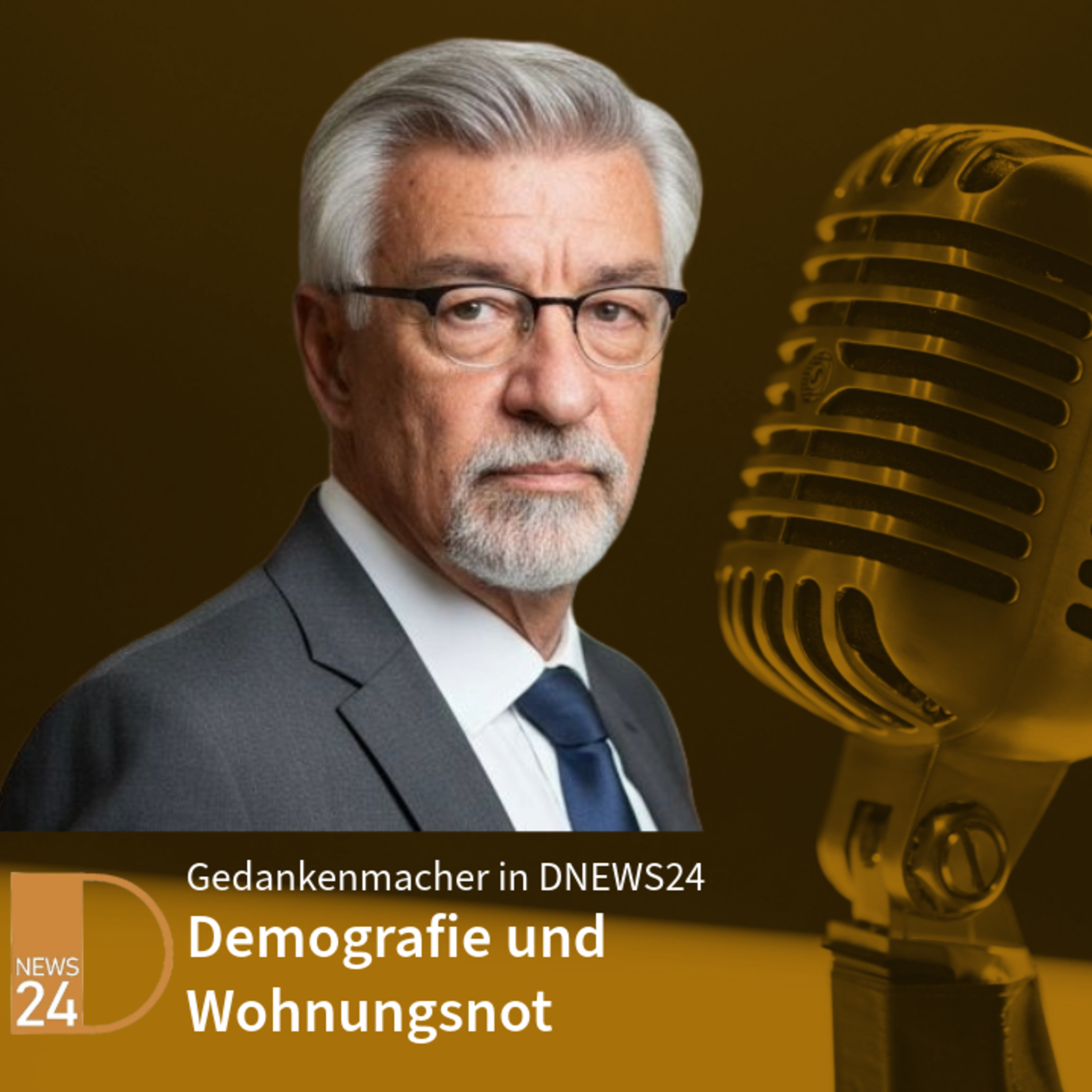 Demografie und Wohnungsnot. Gedankenmacher in DNEWS24 episode artwork