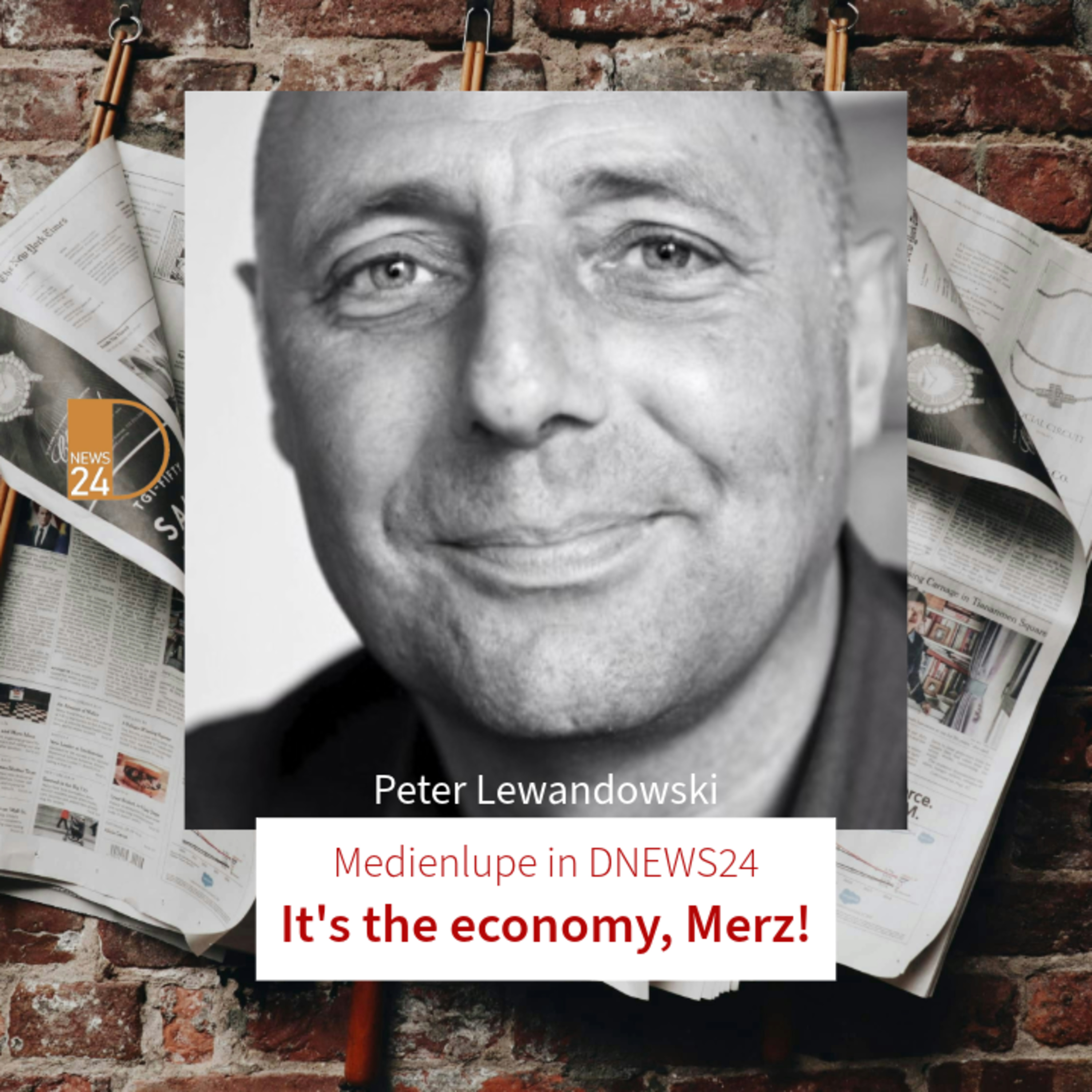 It's the economy, Merz! Medienlupe in DNEWS24 episode artwork