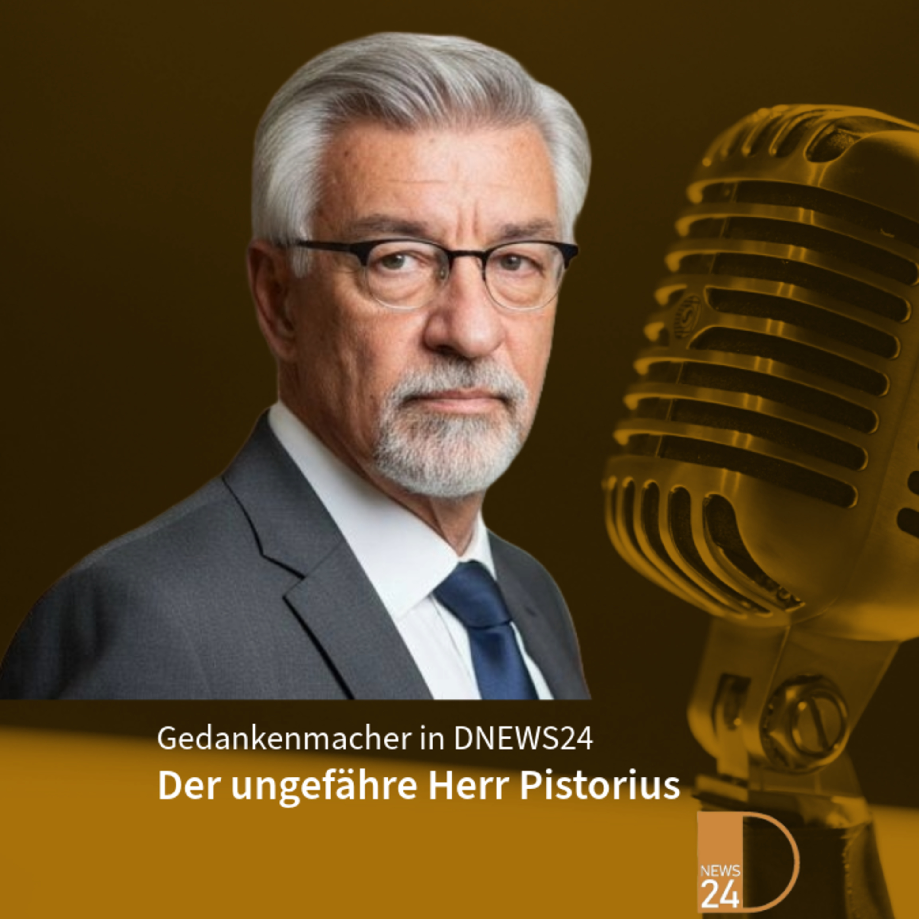 Der ungefähre Herr Pistorius. Gedankenmacher in DNEWS24 episode artwork