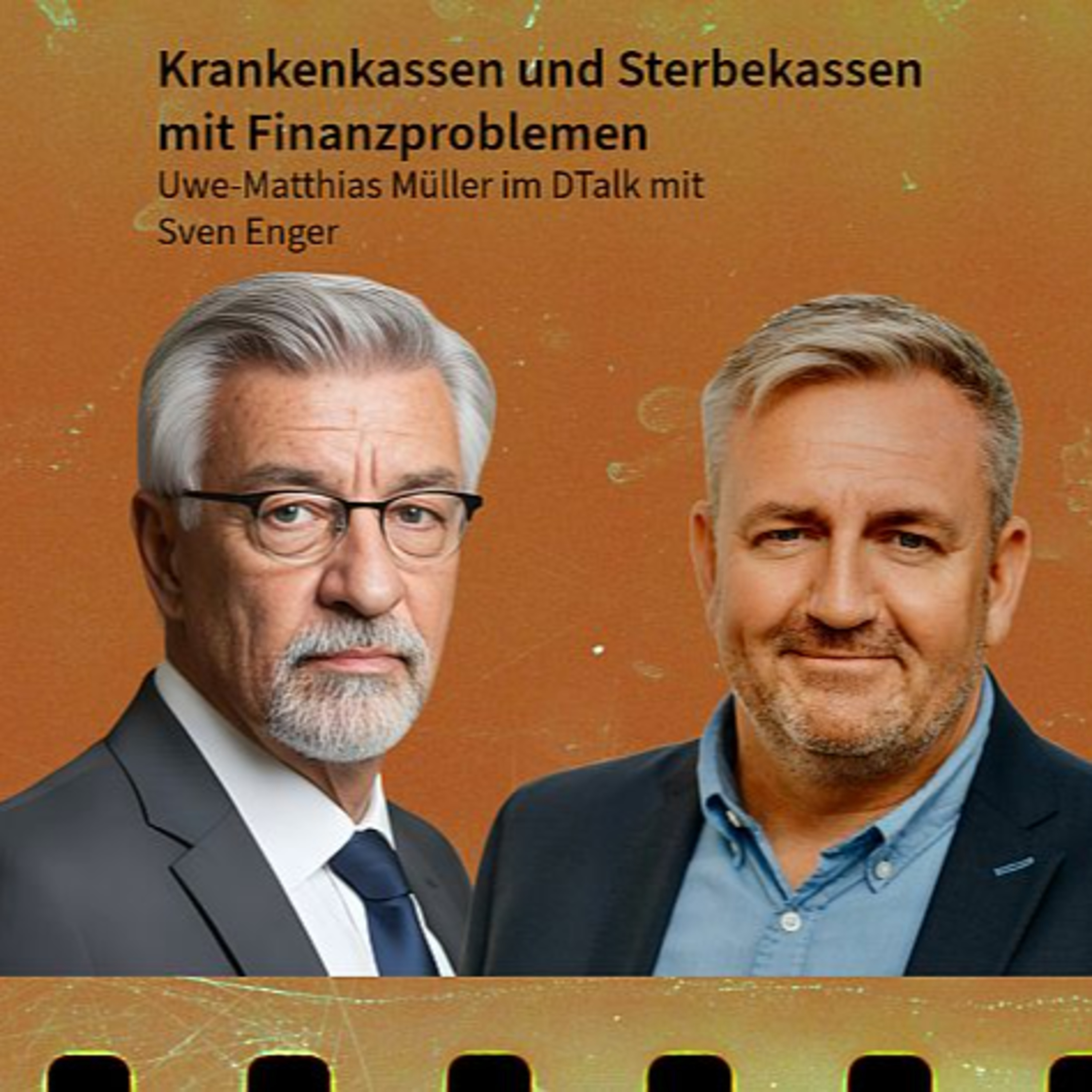 Krankenkassen und Sterbekassen mit Finanzproblemen. DTalk Sven Enger episode artwork