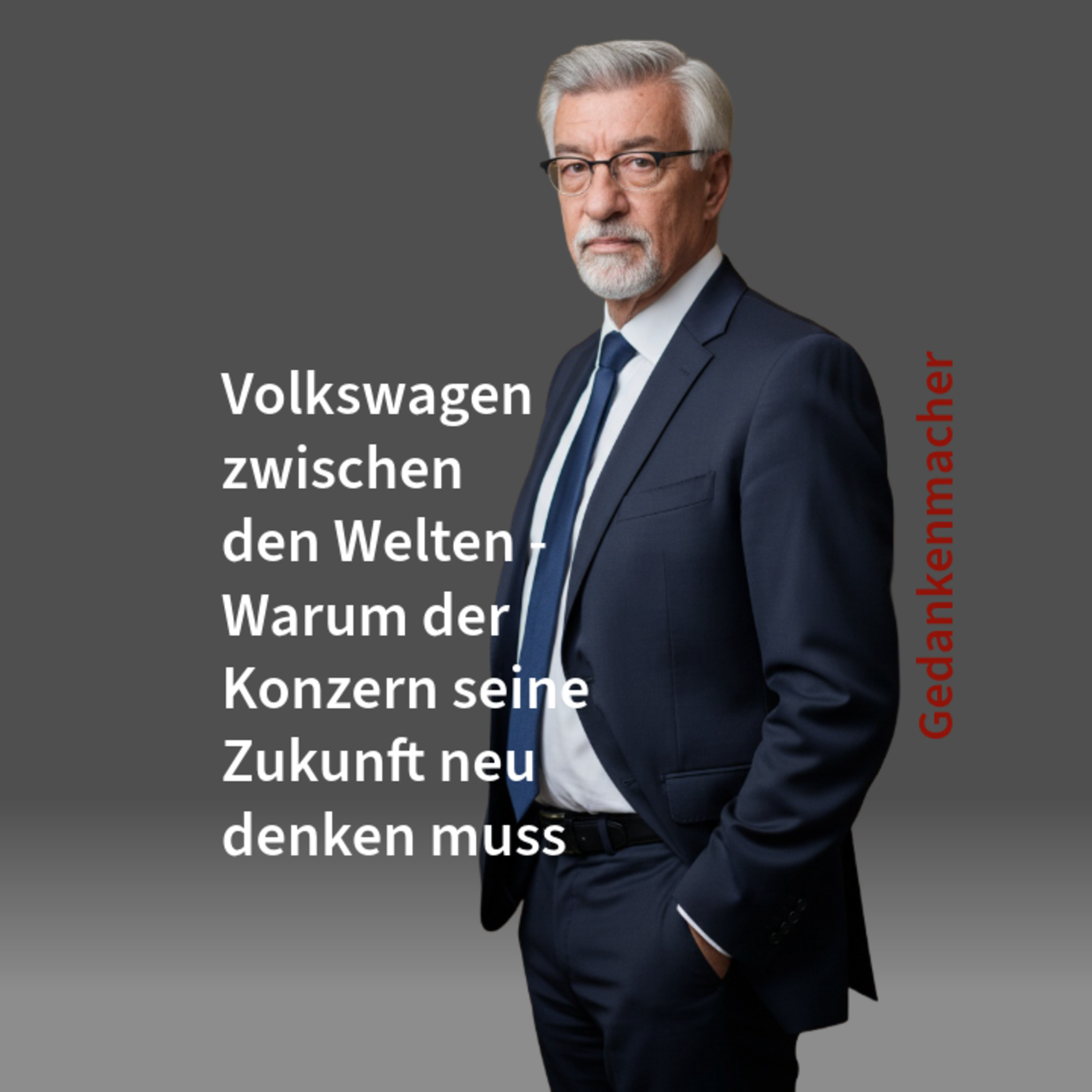 Volkswagen zwischen den Welten - Warum der Konzern seine Zukunft neu denken muss. Gedankenmacher in DNEWS24 episode artwork