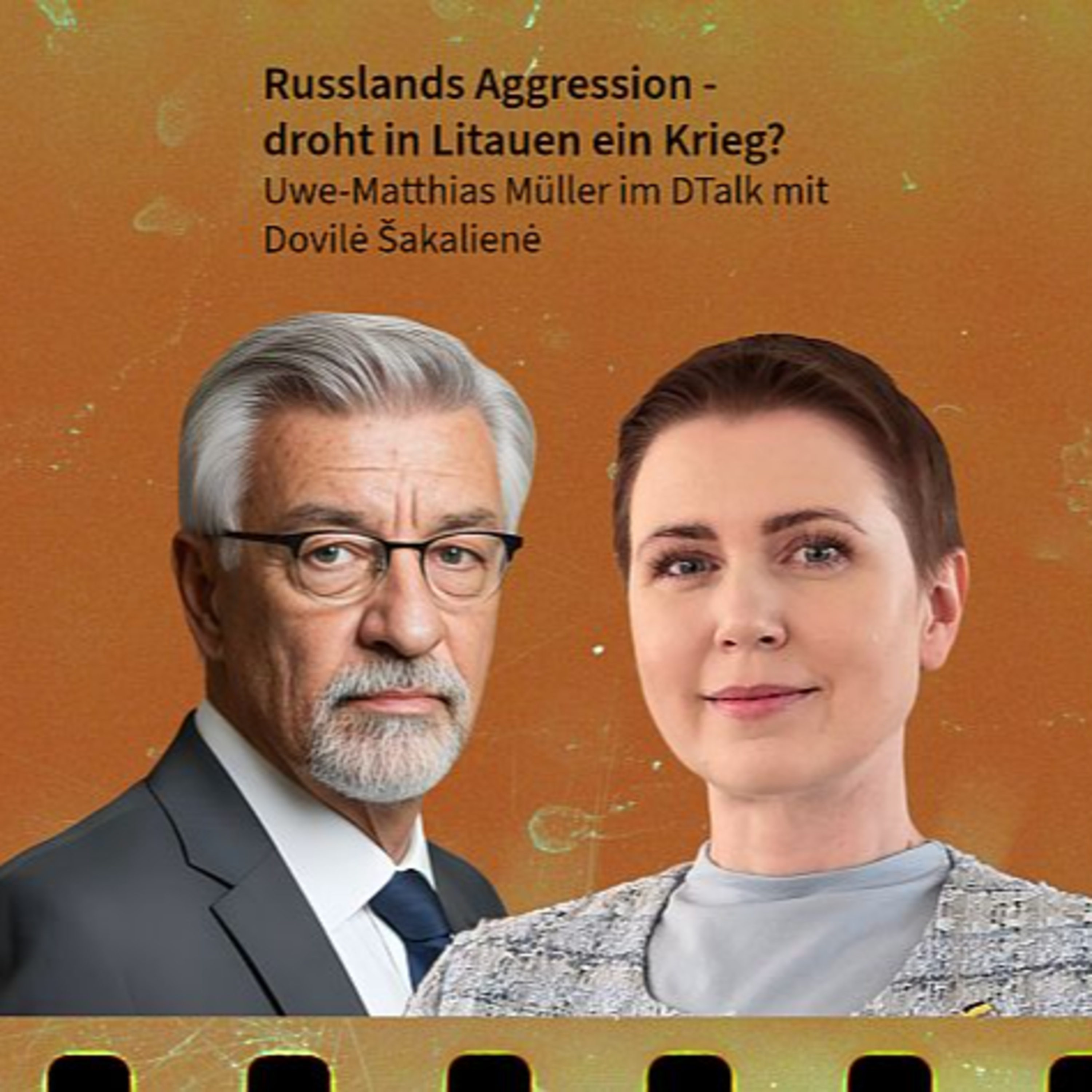 Russlands Aggression - droht in Litauen ein Krieg? DTalk Dovilė Šakalienė episode artwork