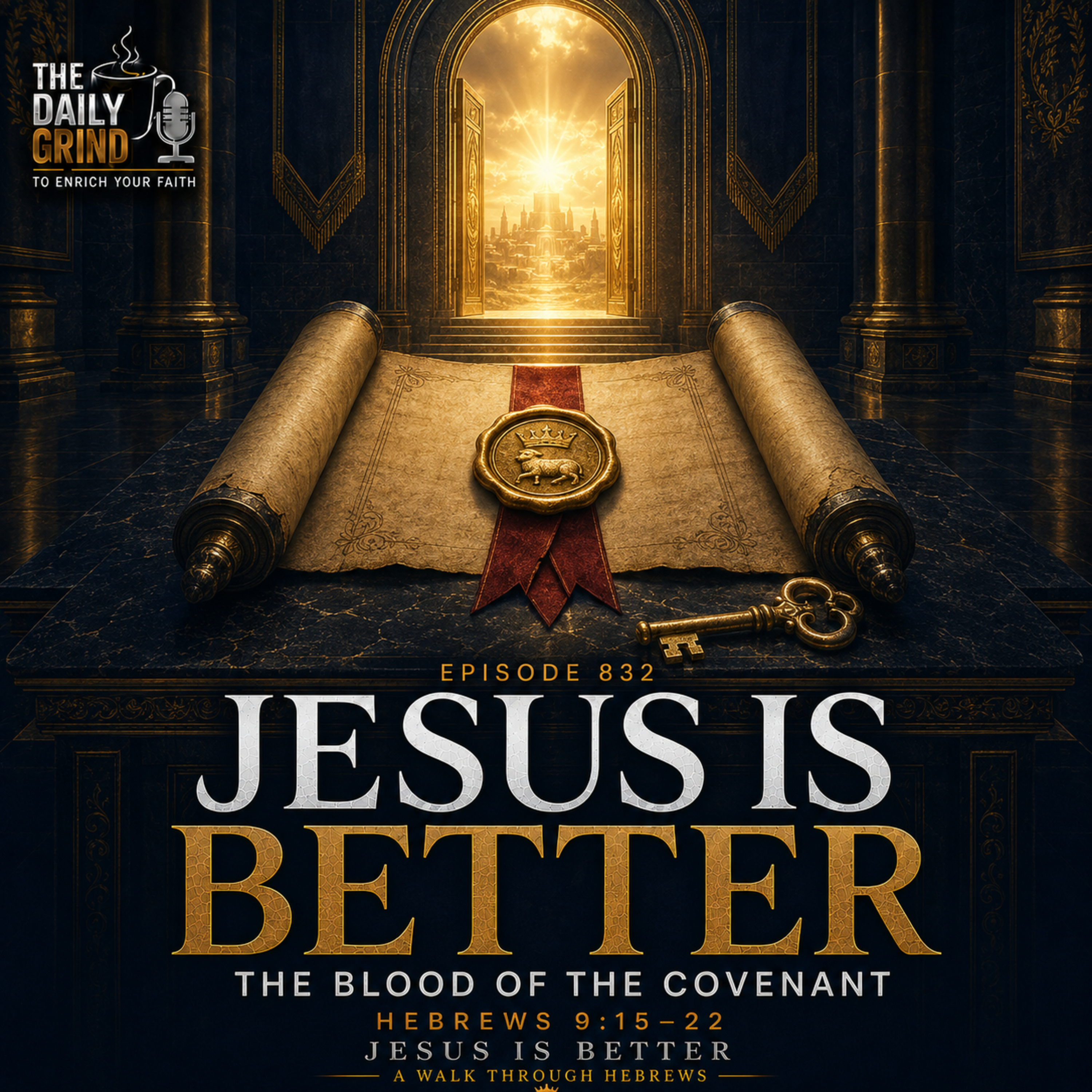 832 The Blood of the Covenant Hebrews 9:15–22 (Jesus Is Better, Part 19)