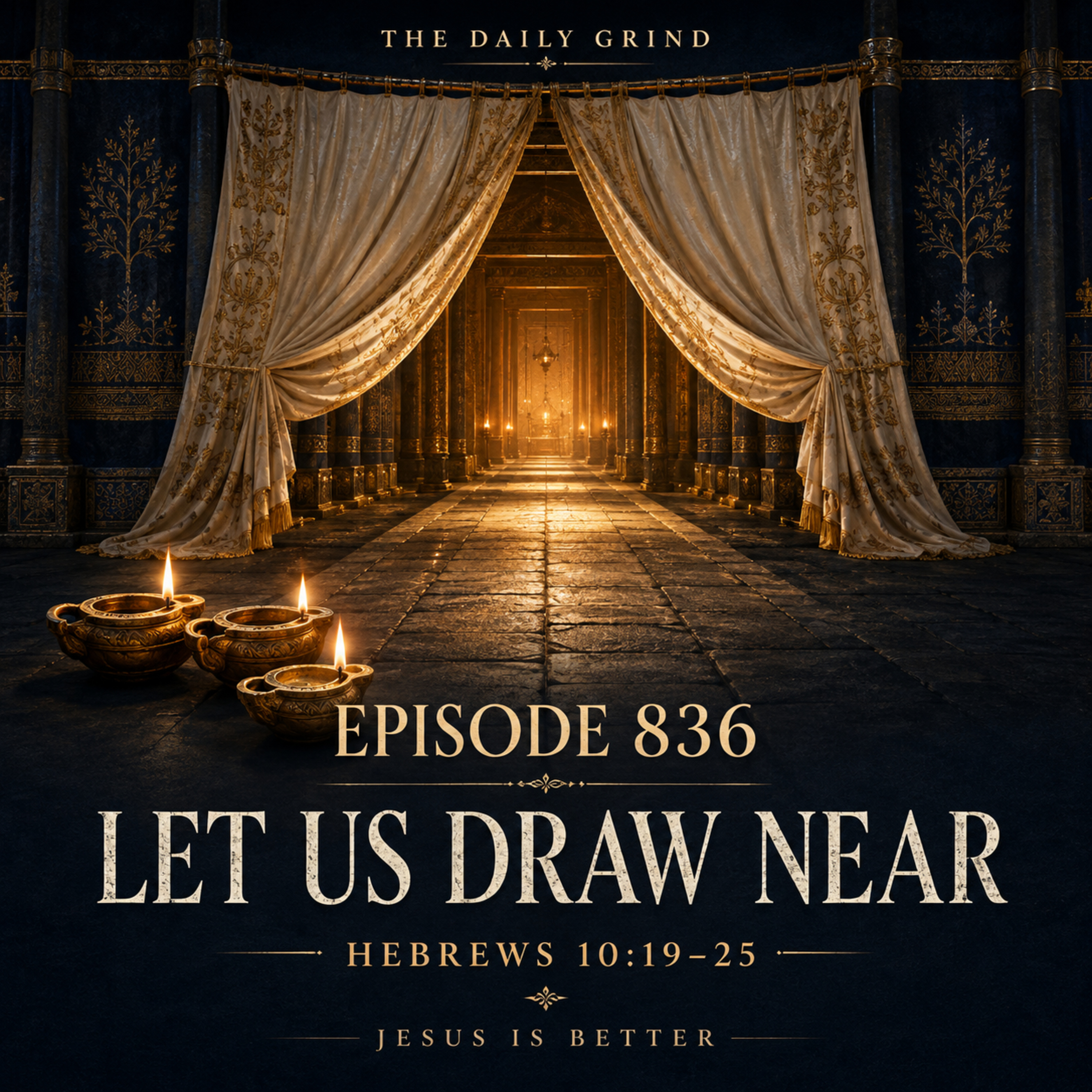 836 Let Us Draw Near Hebrews 10:19–25 (Jesus Is Better, Part 23)