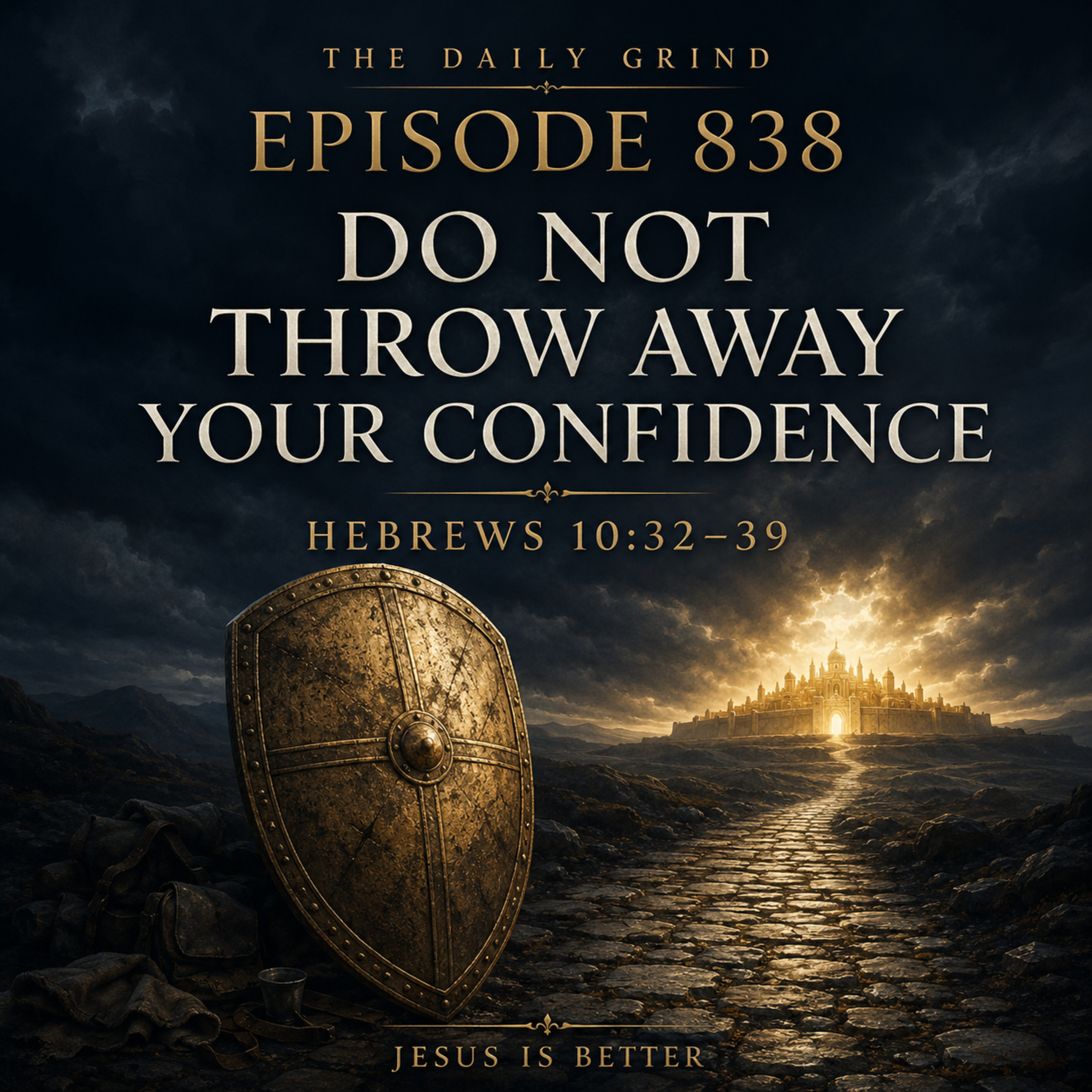 838 Do Not Throw Away Your Confidence Hebrews 10:32–39 (Jesus Is Better, Part 25)