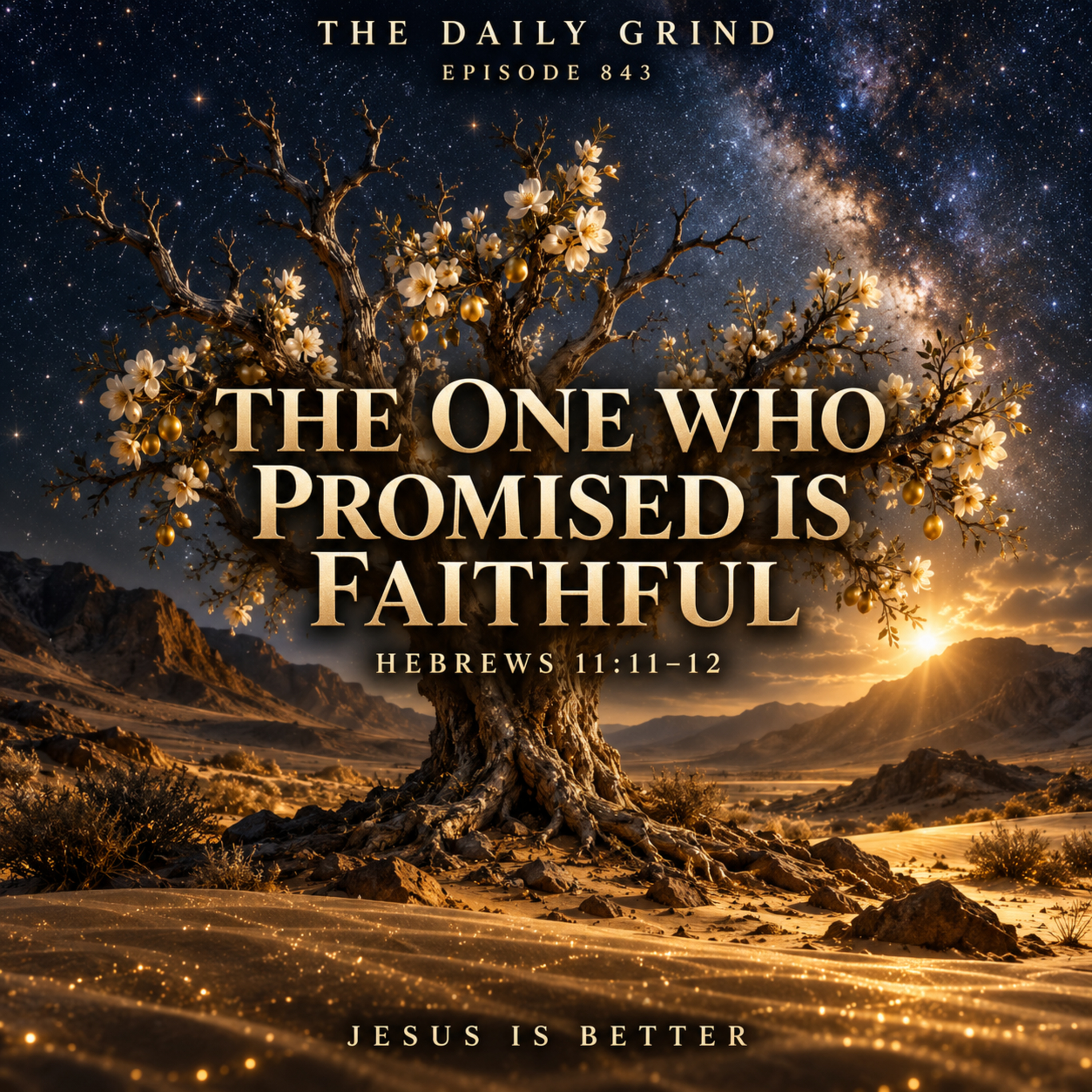 843 The One Who Promised Is Faithful Hebrews 11:11–12 (Jesus Is Better, Part 30) episode artwork
