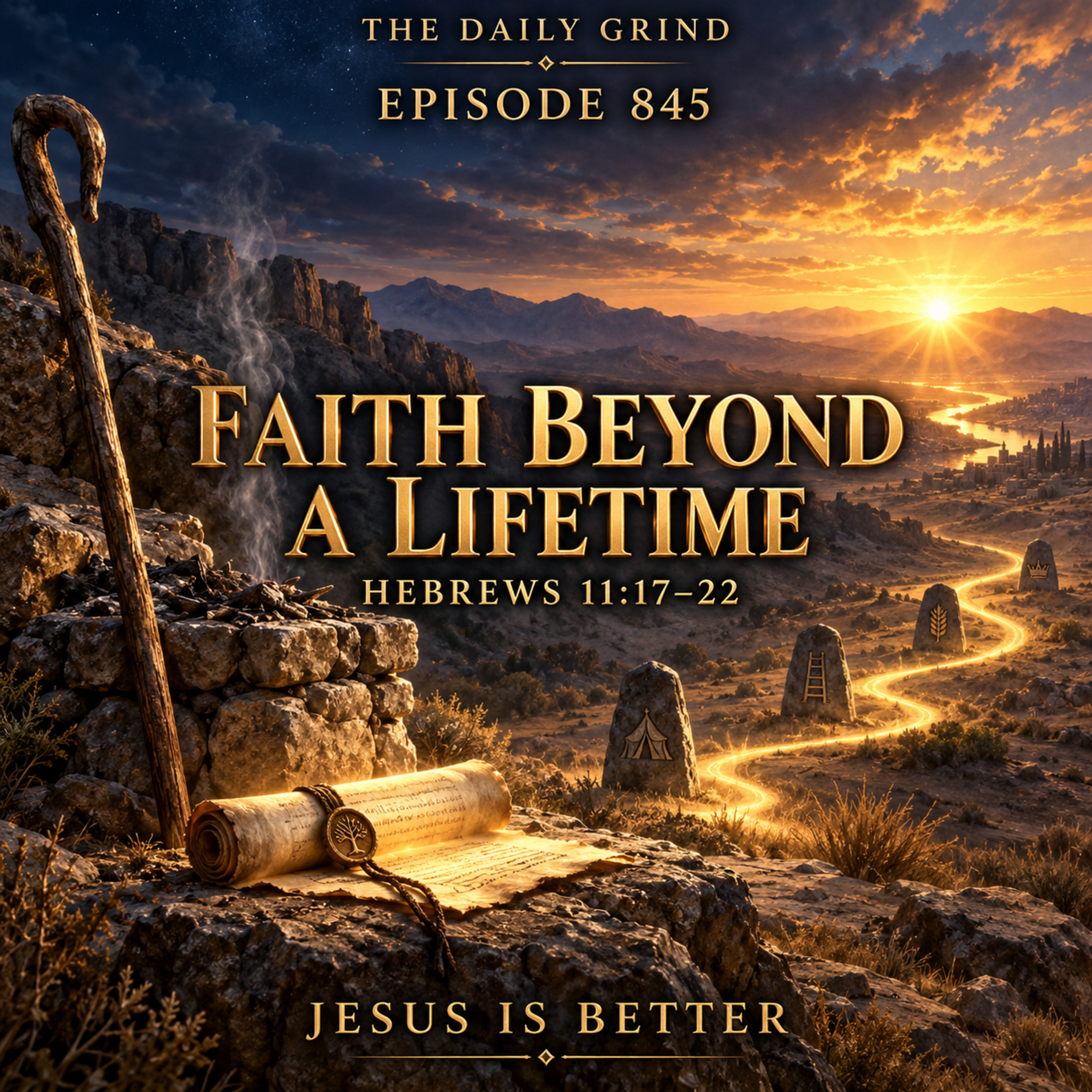 845 Faith Beyond a Lifetime Hebrews 11:17–22 (Jesus Is Better, Part 32) episode artwork