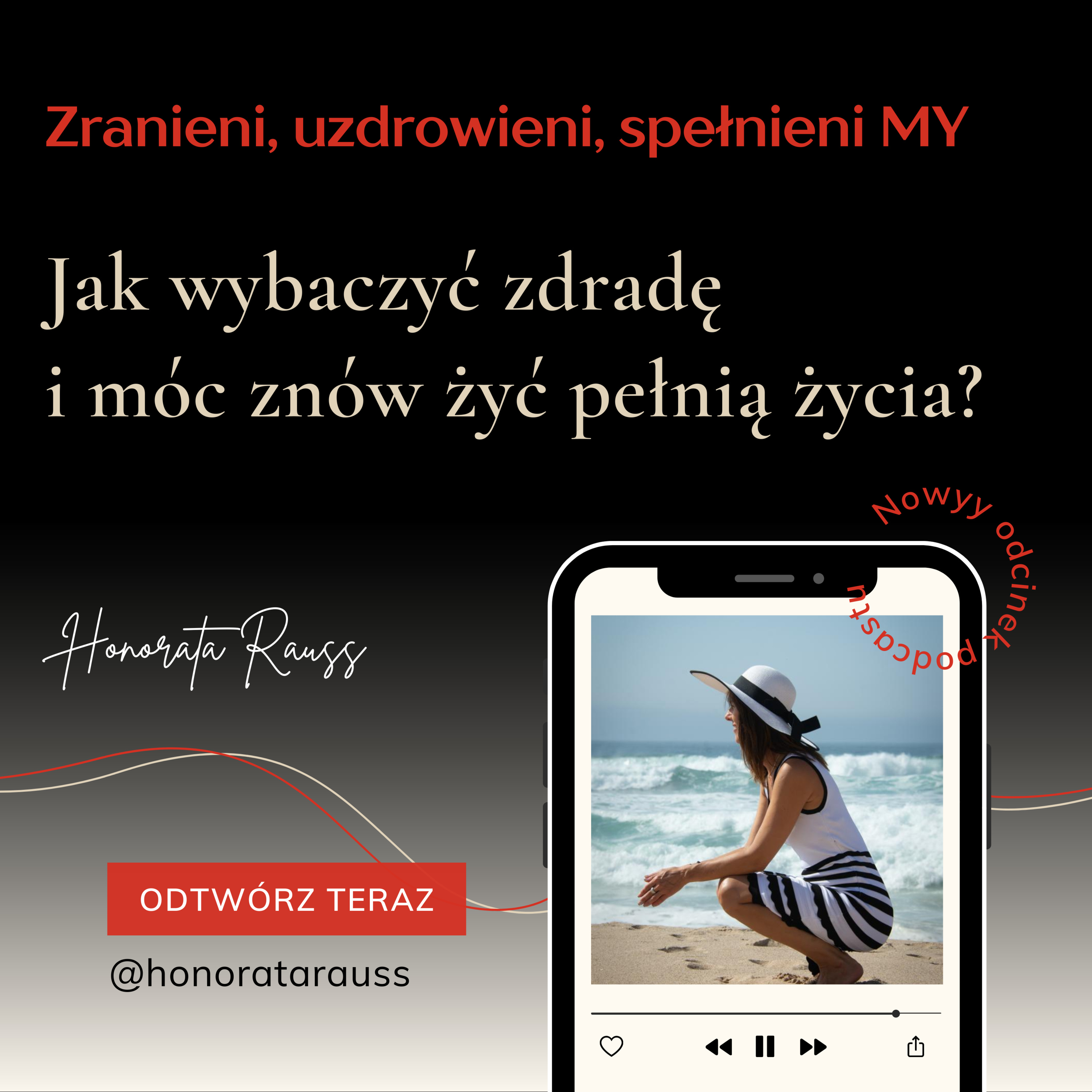 Honorata Rauss | Zranieni, uzdrowieni, spełnieni MY