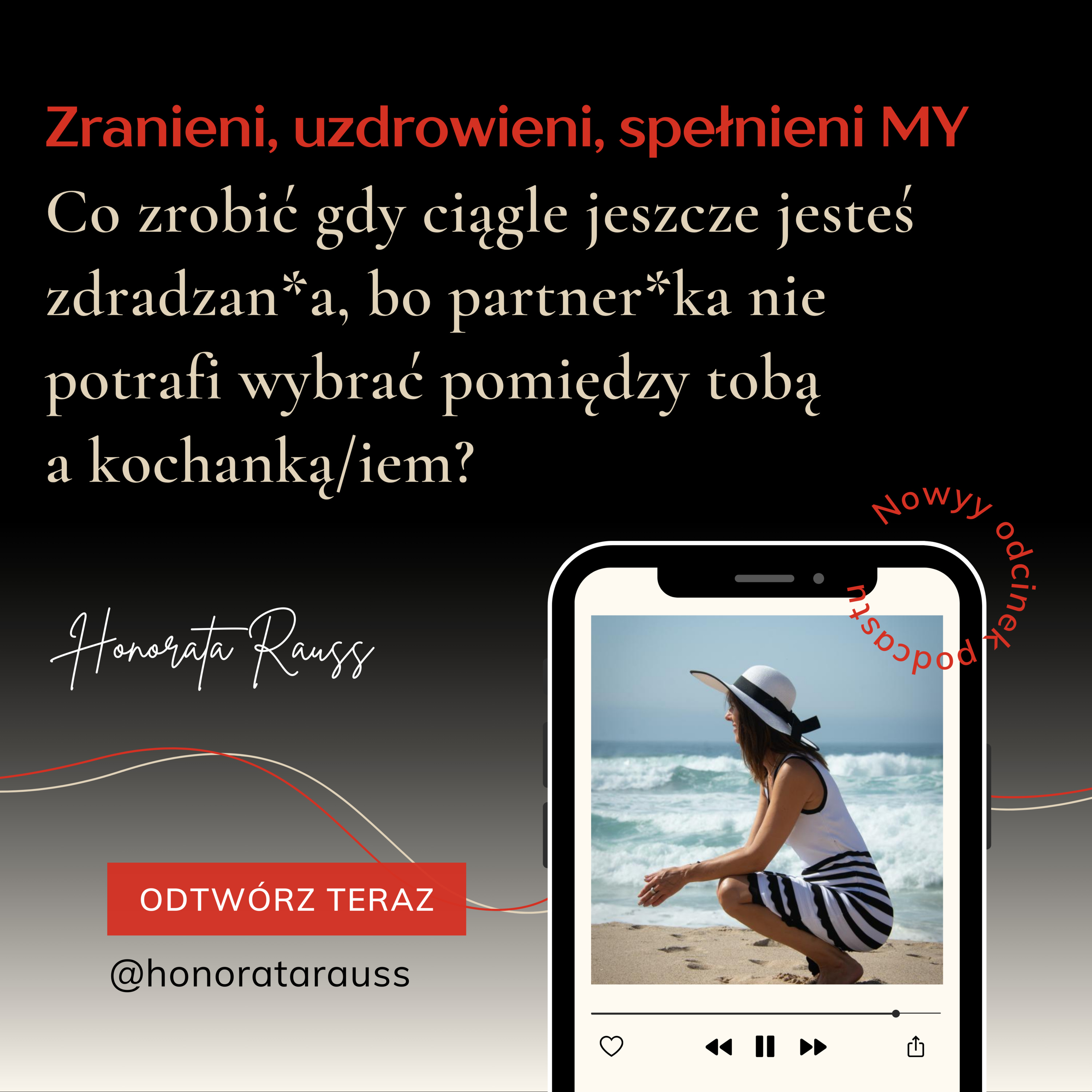 Honorata Rauss | Zranieni, uzdrowieni, spełnieni MY