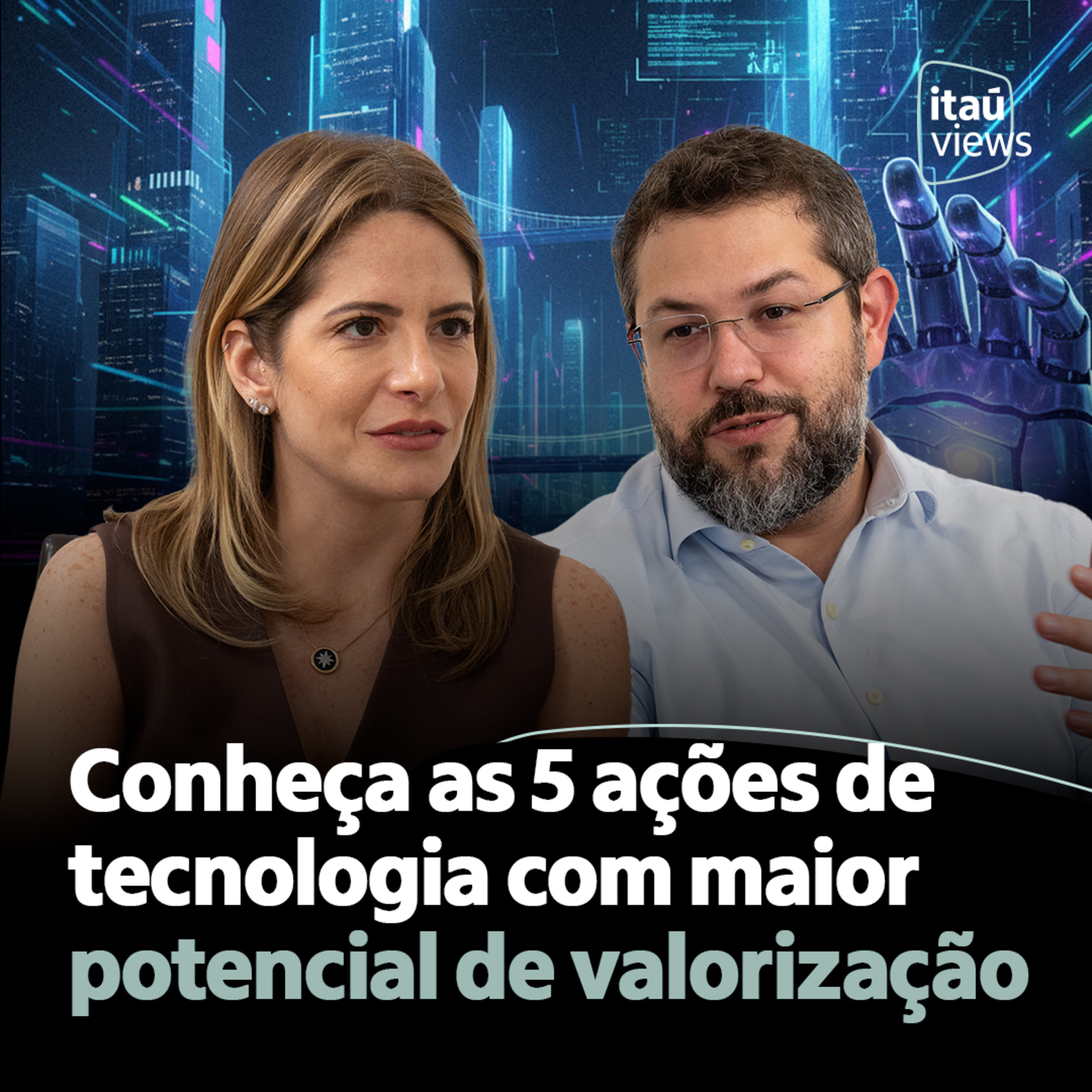 T7 #43 | Conheça as 5 ações de tecnologia com maior potencial de valorização episode artwork