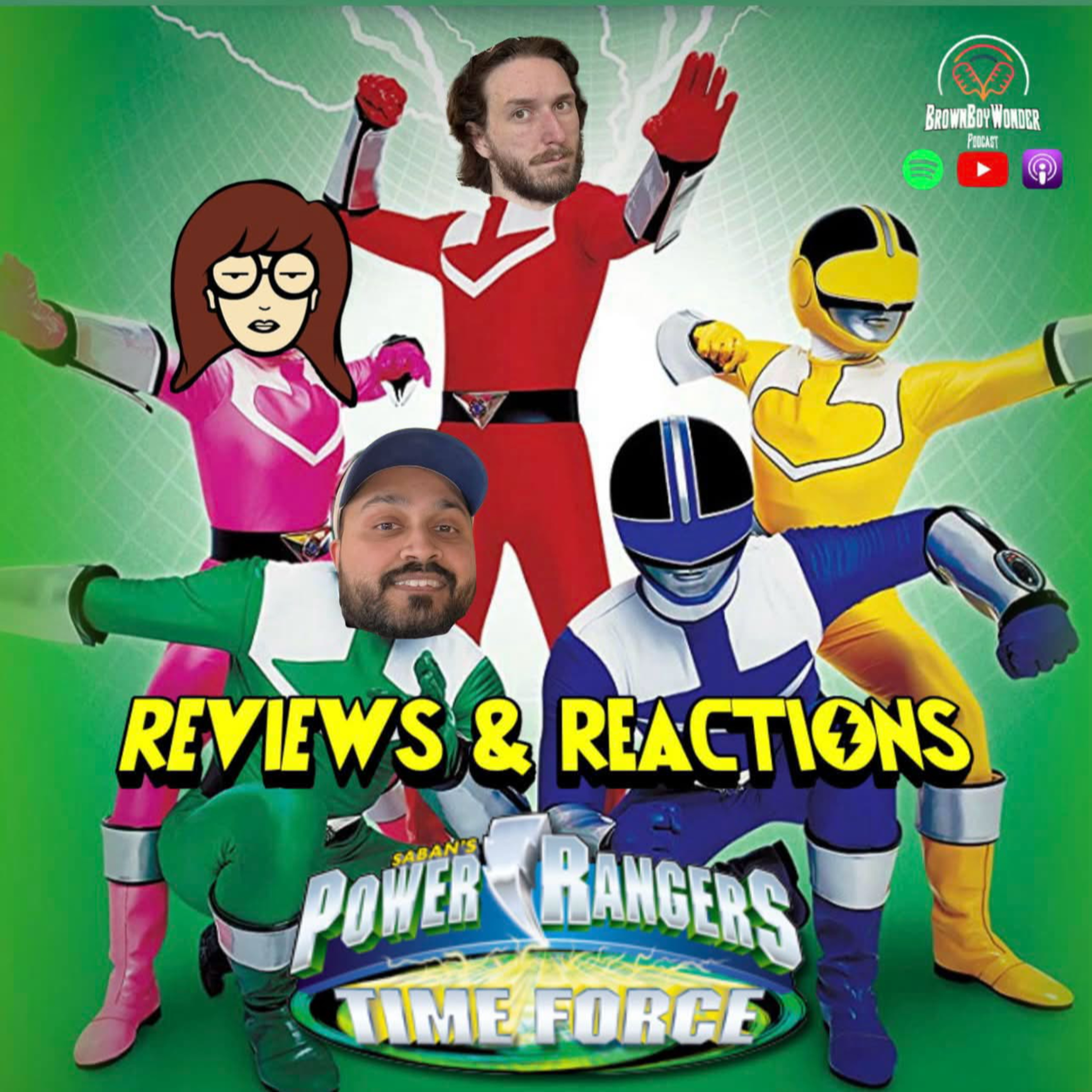 Power Rangers Time Force Episodes 1-5 Reviews & Reactions episode artwork