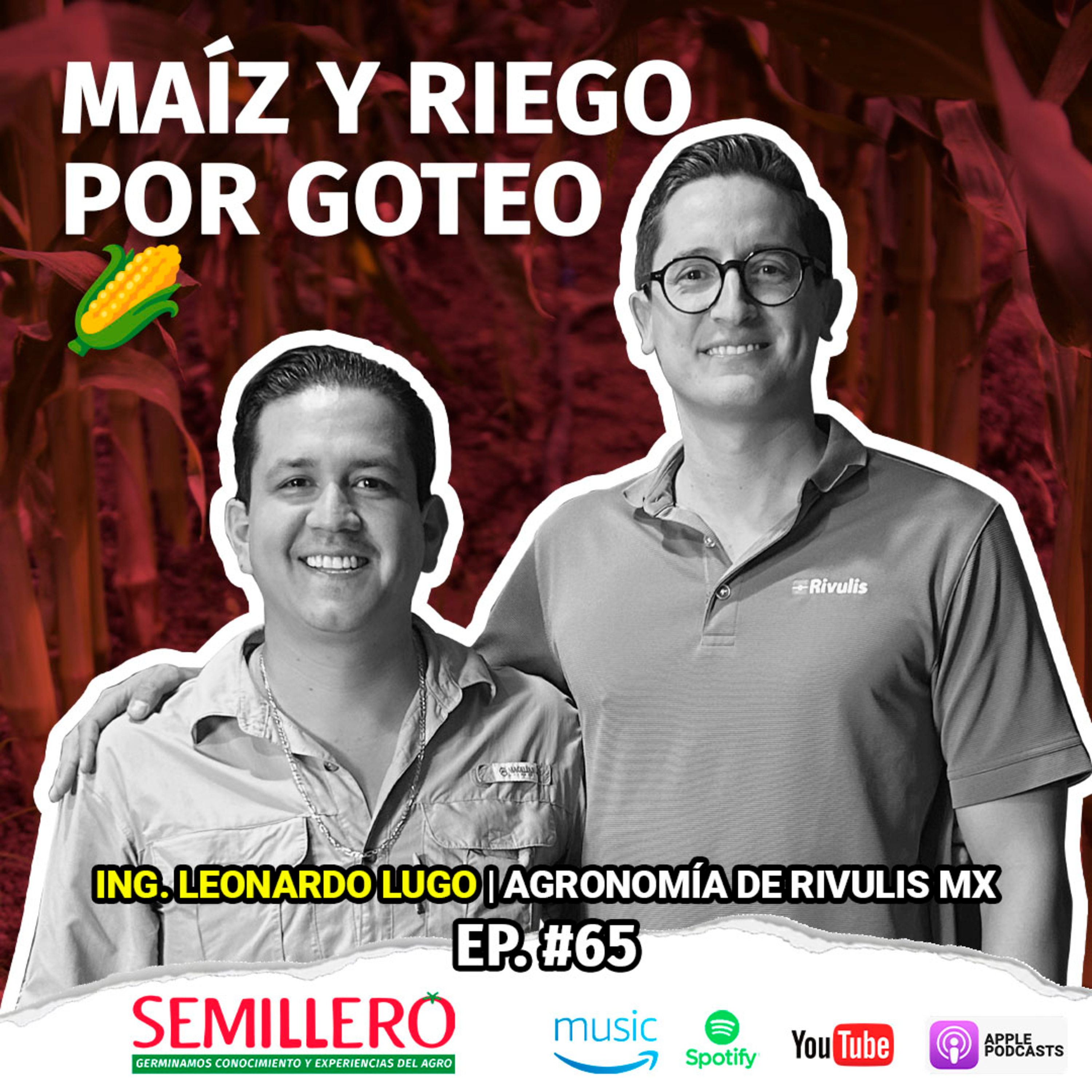 EP. 65 Riego por Goteo: Diseño y Eficiencia en Maíz | Leonardo Lugo episode artwork