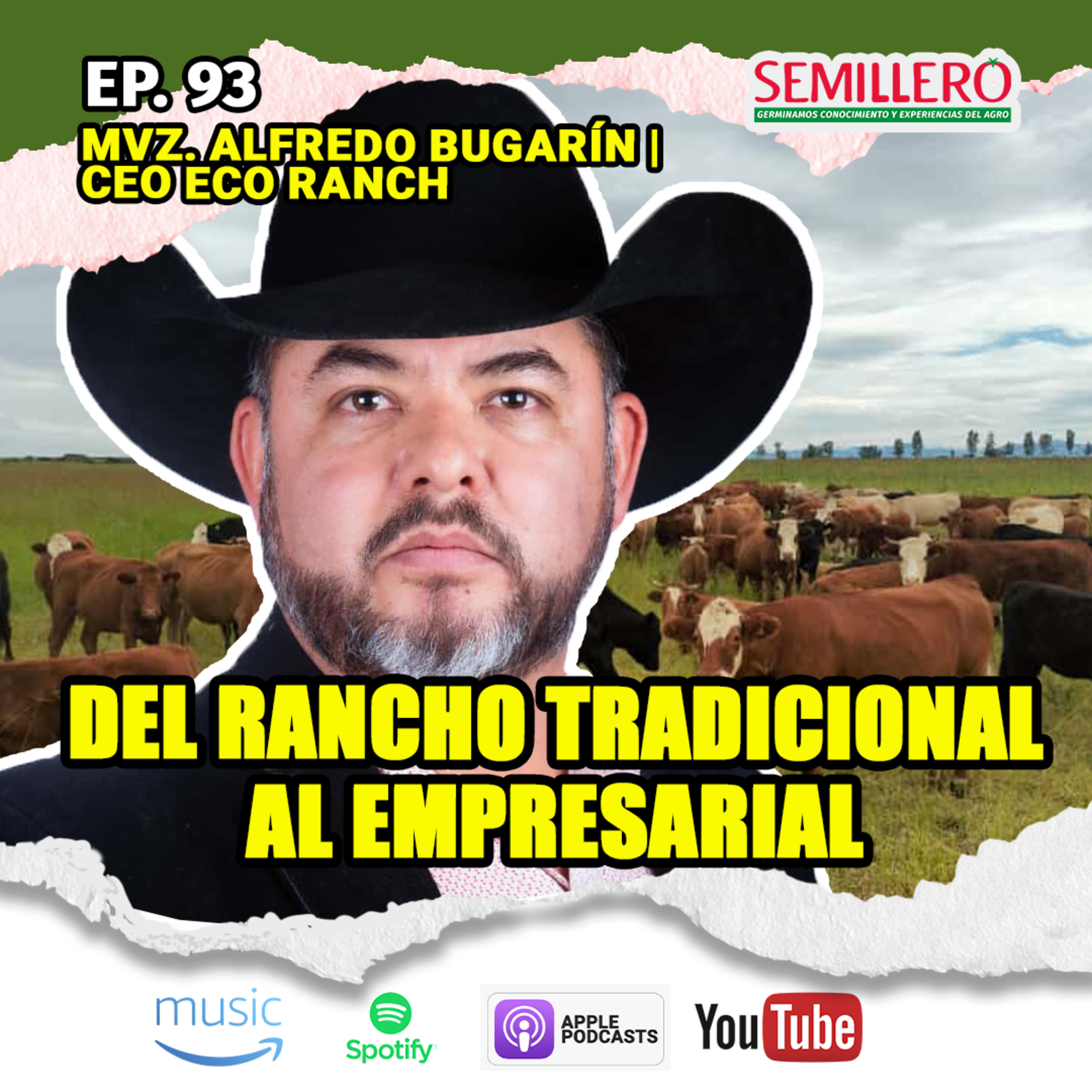 EP. 93 Del RANCHO tradicional al EMPRESARIAL | MVZ. Alfredo Bugarín