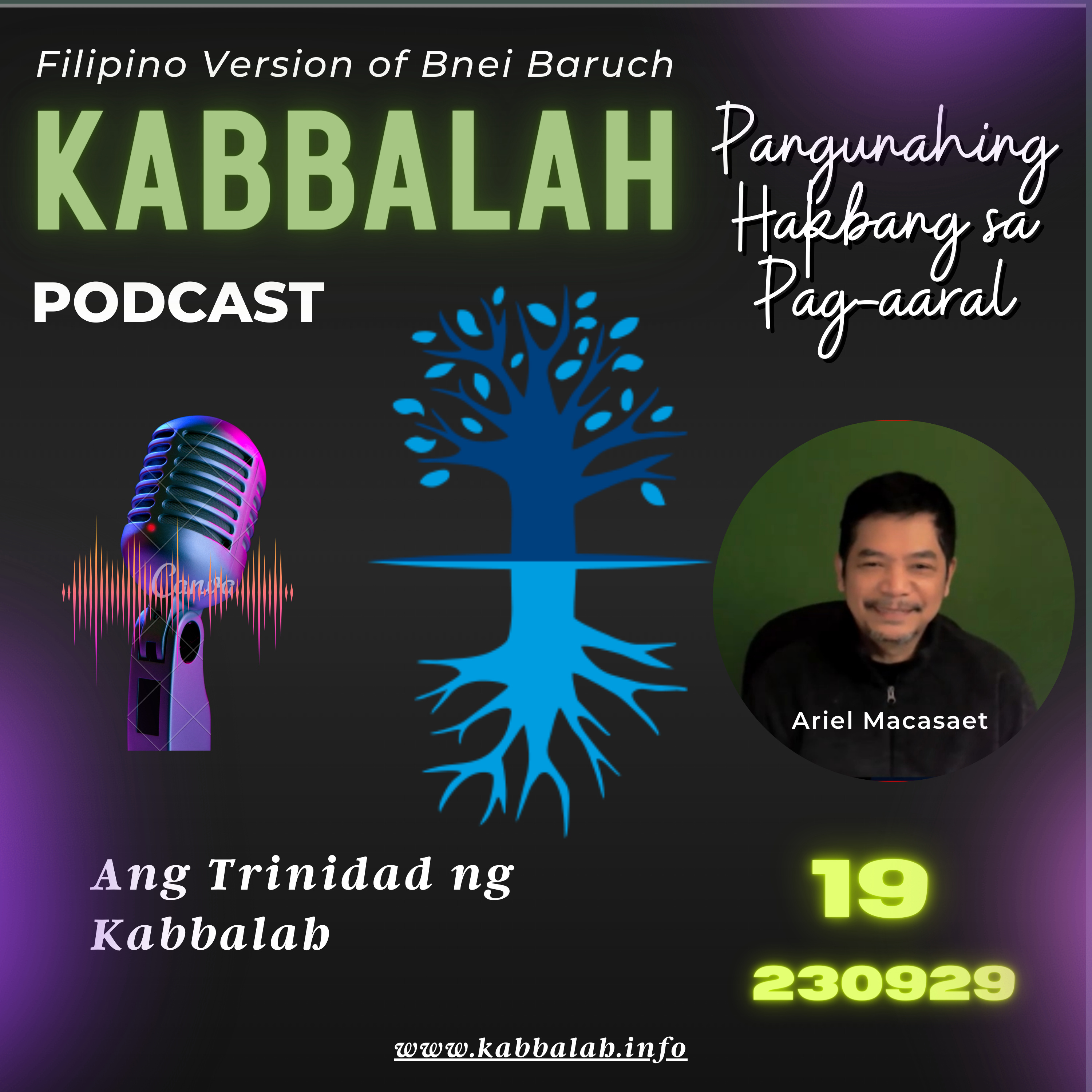 Episode 19- Ang Trinidad Ng Kabbalah episode artwork