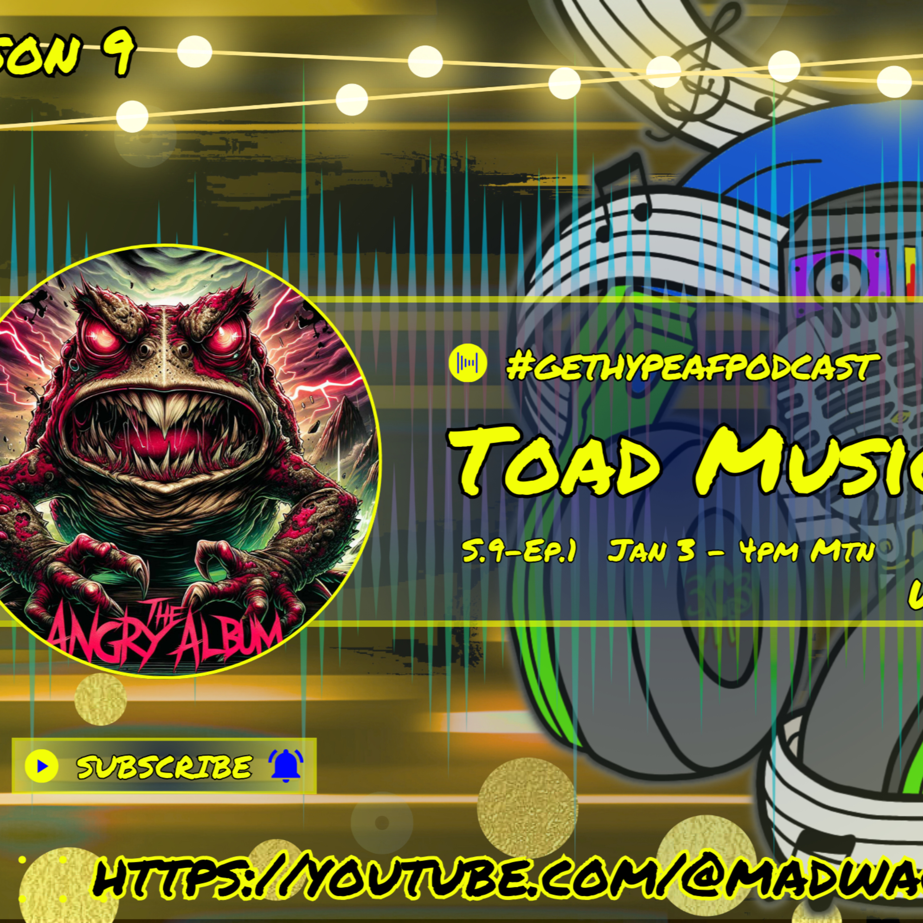Hype AF w/ Toad  episode artwork