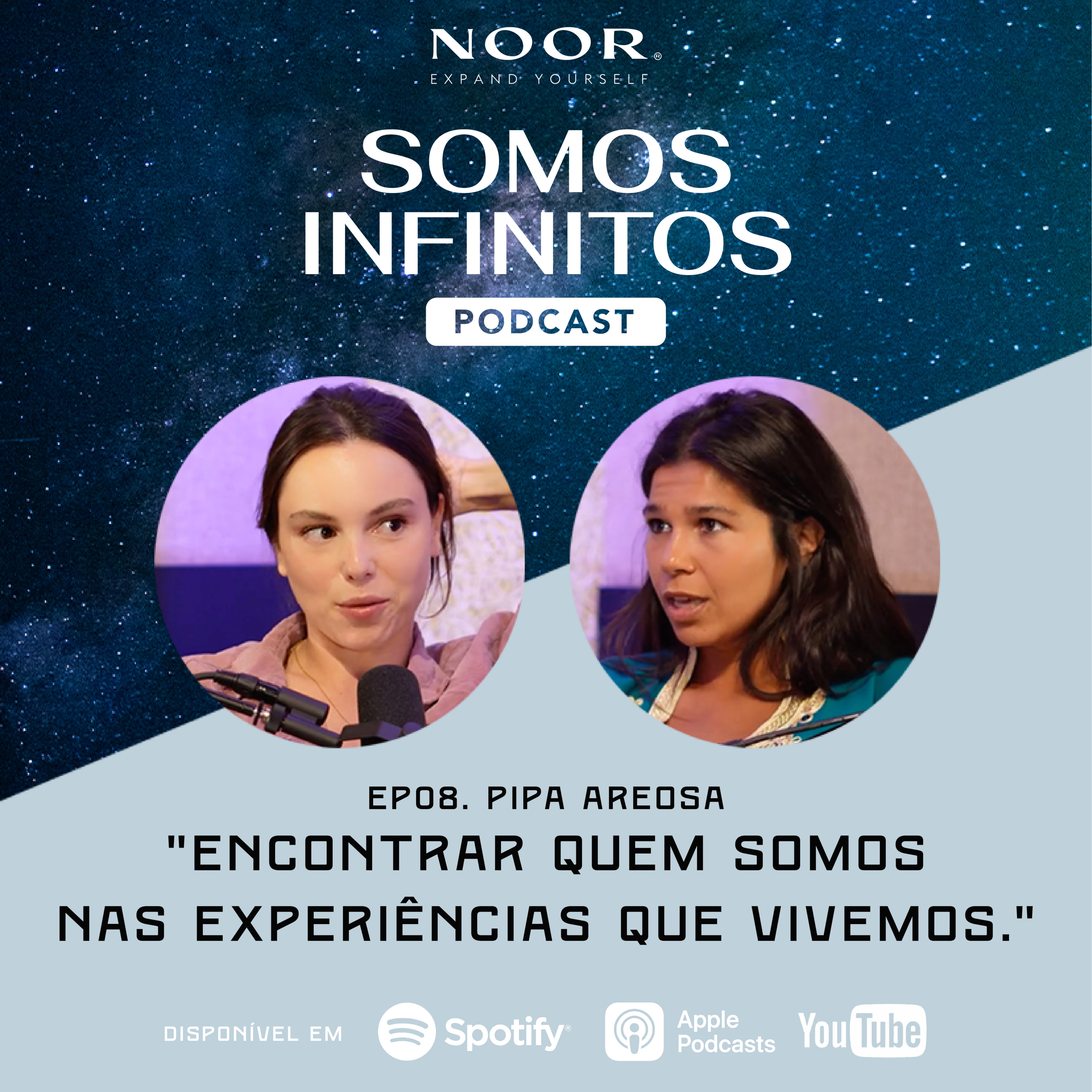 EP08 - Pipa Areosa - "Encontrar quem somos nas experiências que vivemos."