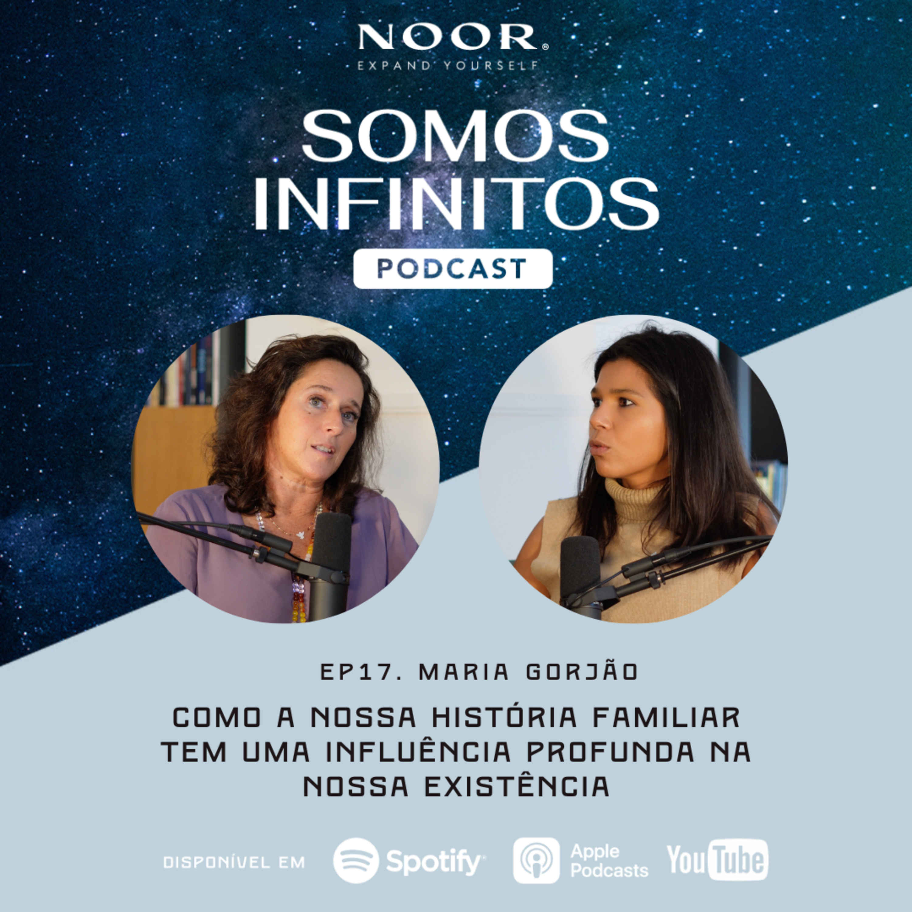 EP18 - Maria Gorjão - Como a nossa história familiar tem uma influência profunda na nossa existência? episode artwork