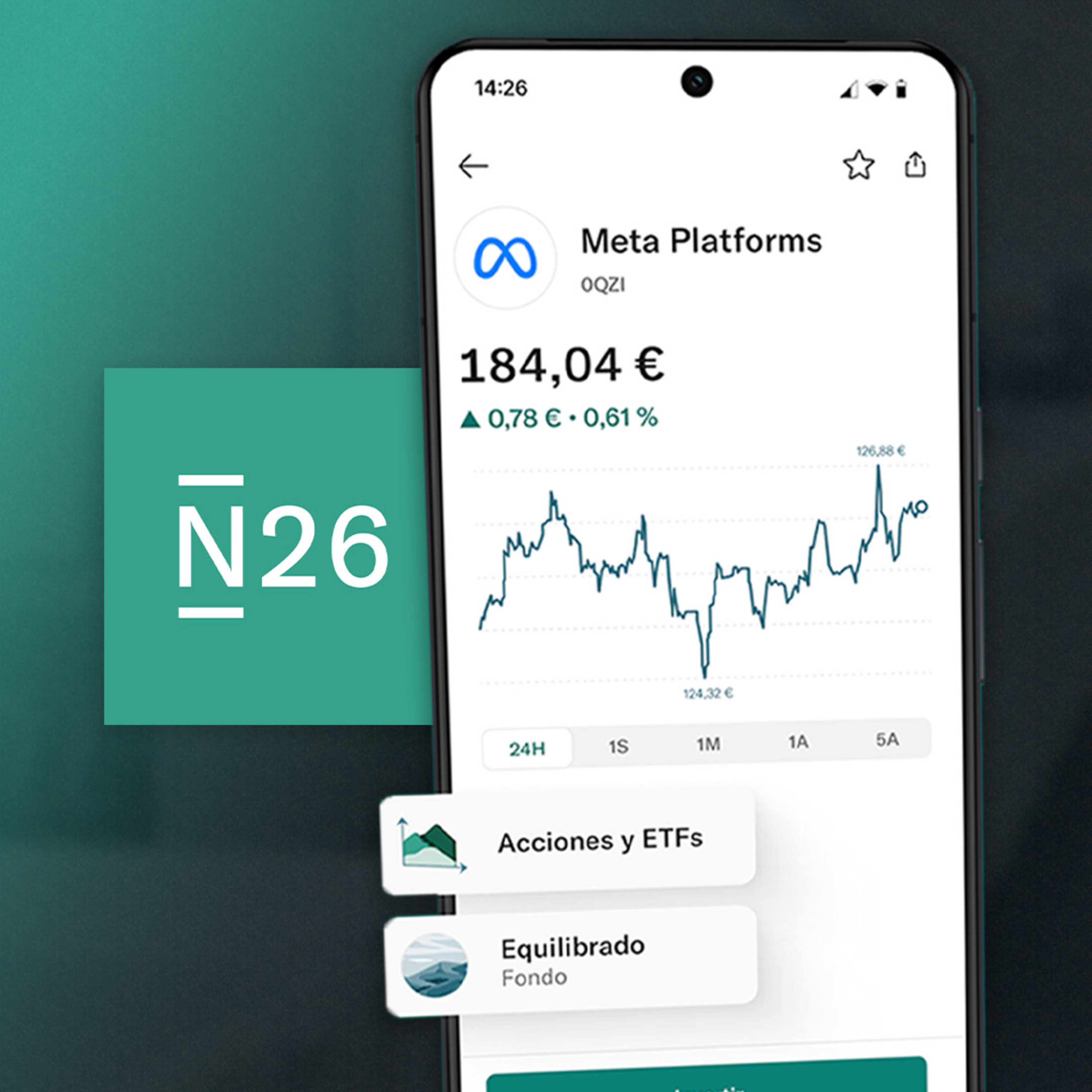 Review Neobanco N26: Cuenta de Ahorro e Inversión SIN COMISIONES