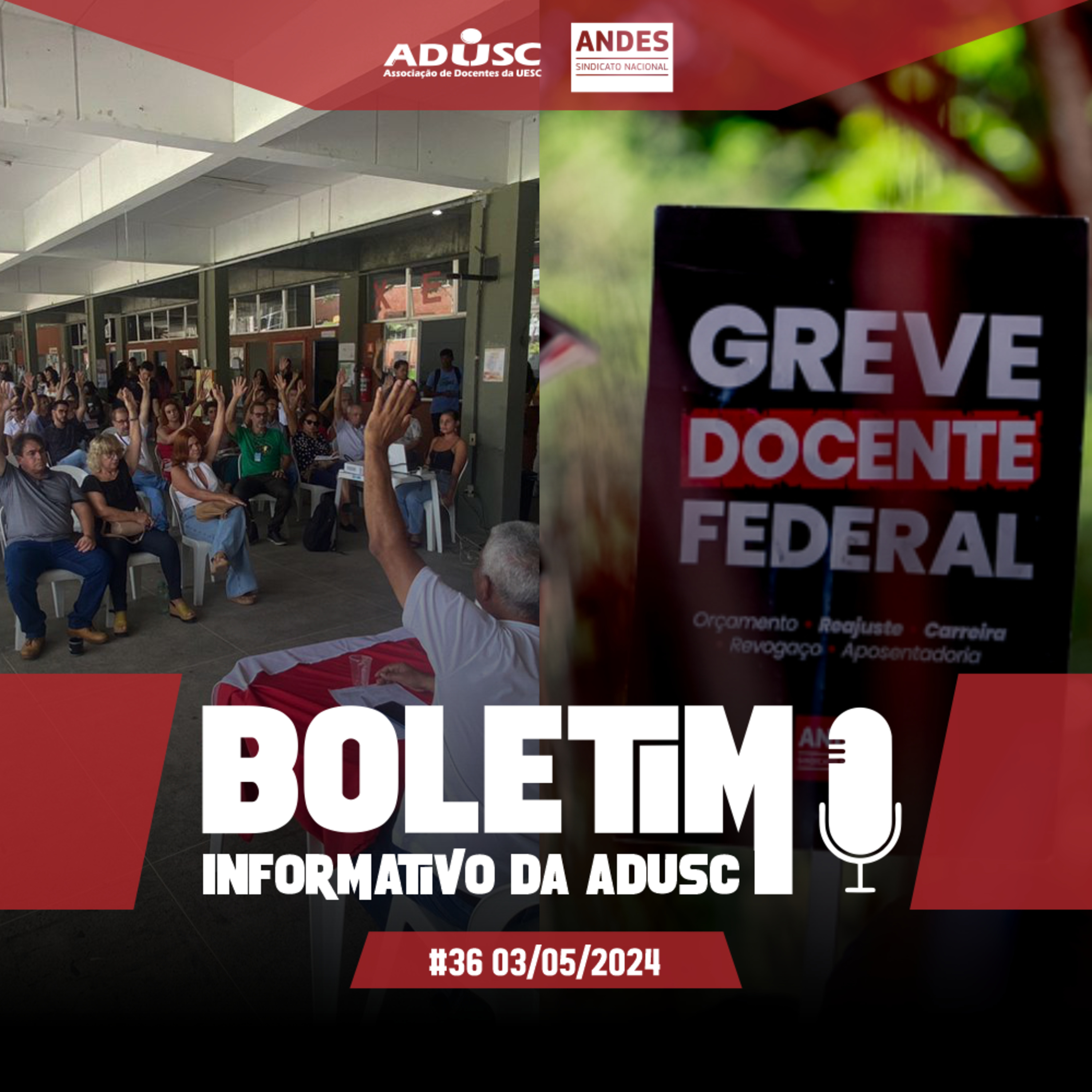 🎙️ Boletim Informativo da ADUSC - #36 episode artwork