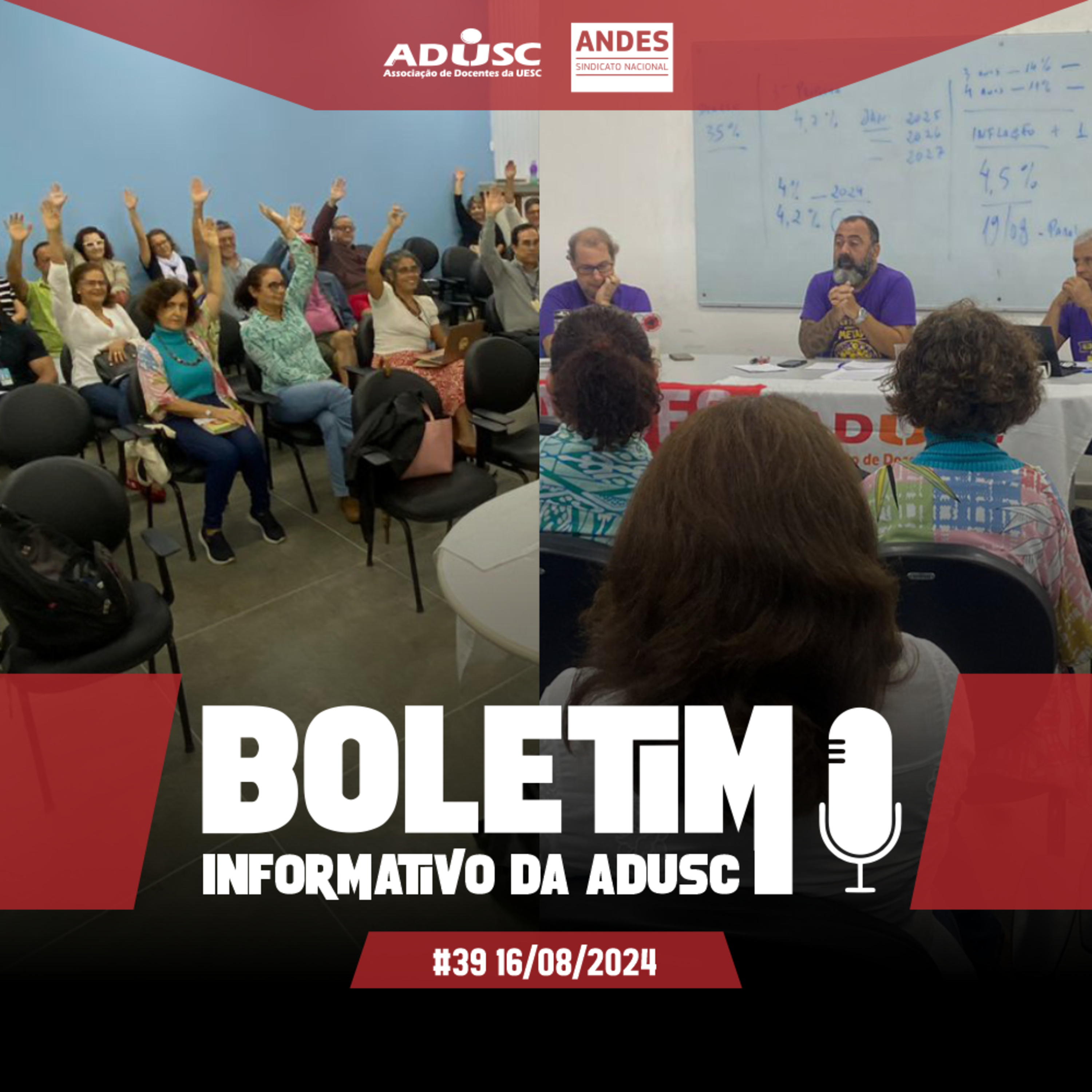 🎙️ Boletim Informativo da ADUSC - #39 episode artwork