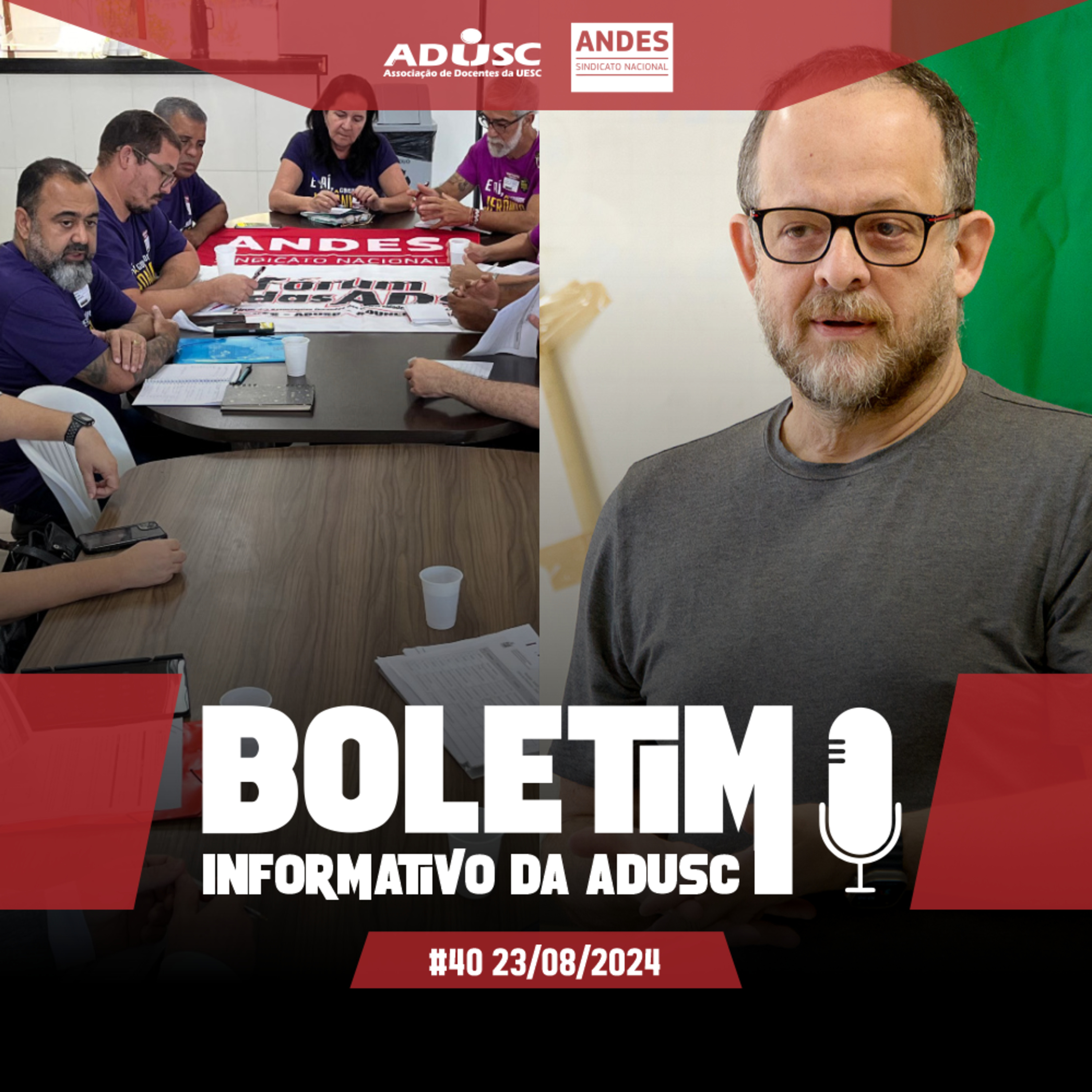 🎙️ Boletim Informativo da ADUSC - #40 episode artwork