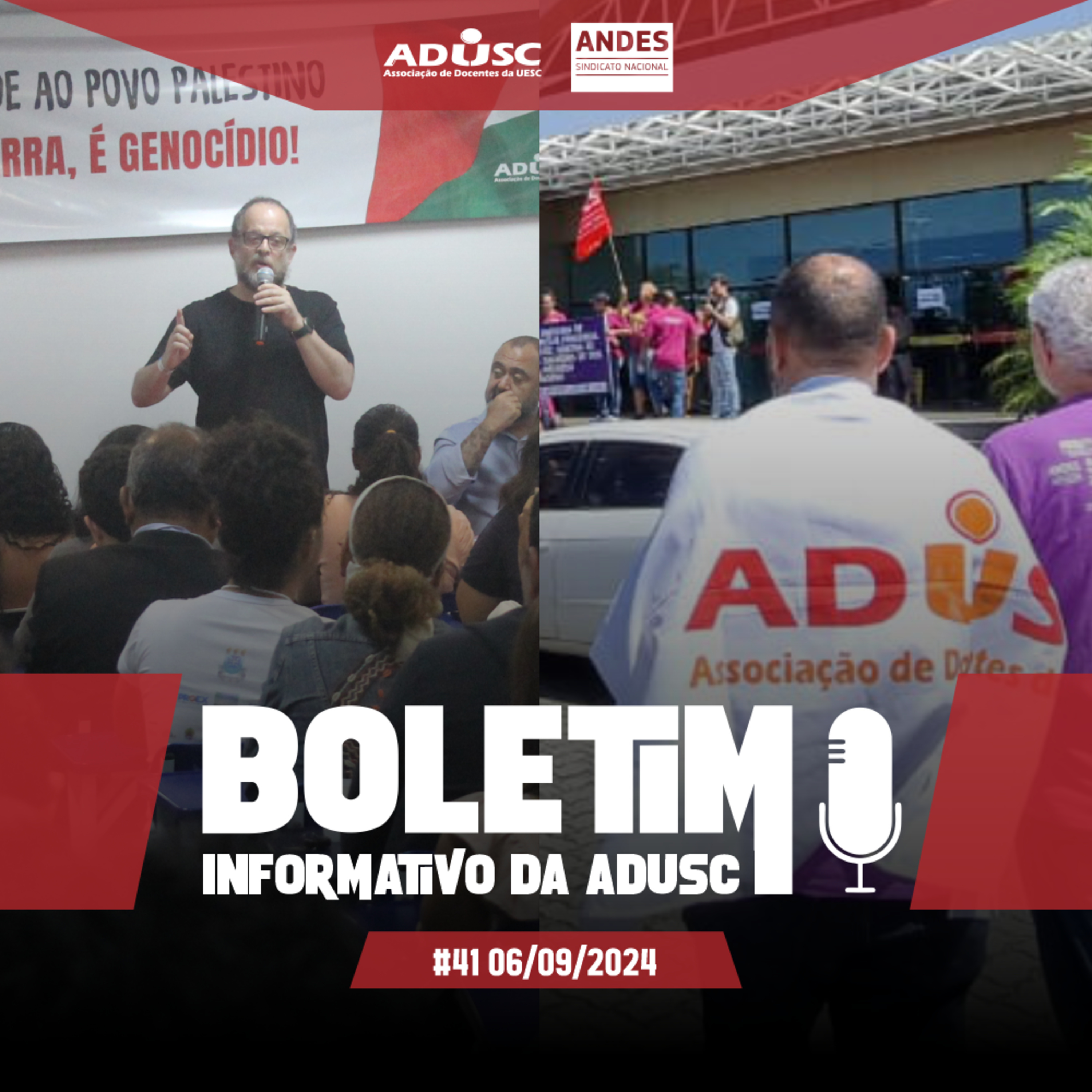 🎙️ Boletim Informativo da ADUSC - #41 episode artwork