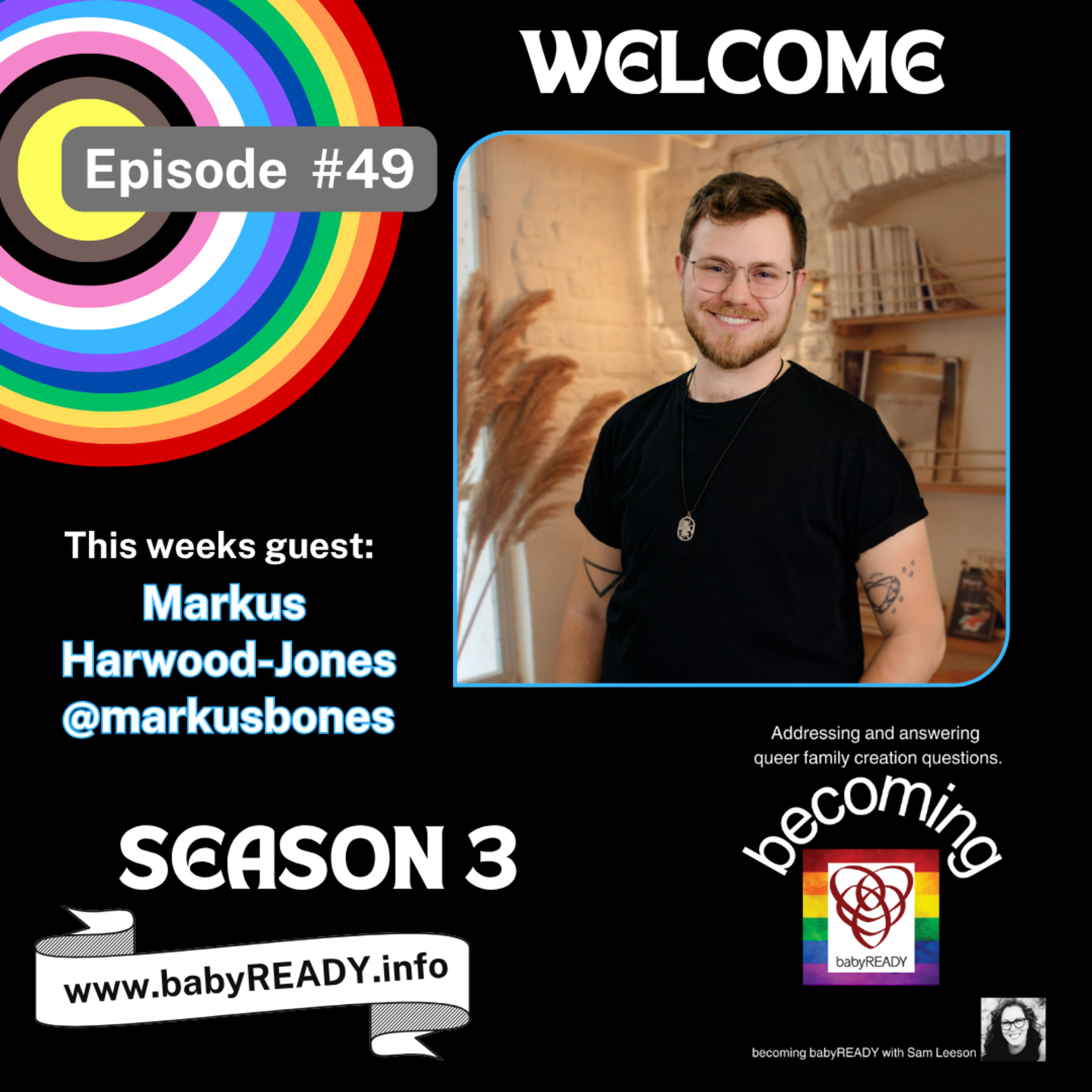 Parenting by Three: A Queer Co-Parenting Story with Dr. Markus Harwood-Jones on the becoming babyREADY podcast