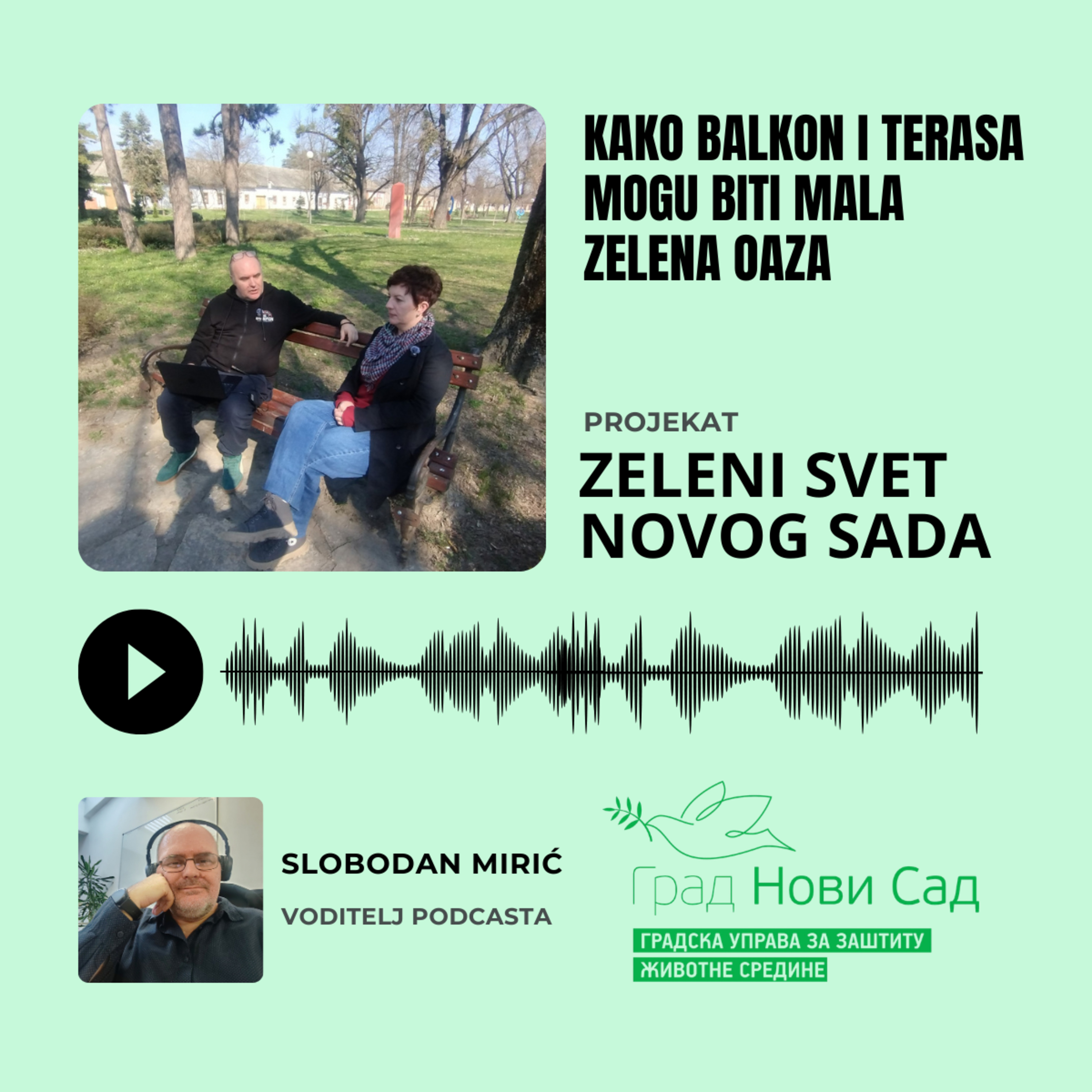 Zeleni svet Novog Sada - Kako balkon i terasa mogu biti mala zelena oaza episode artwork