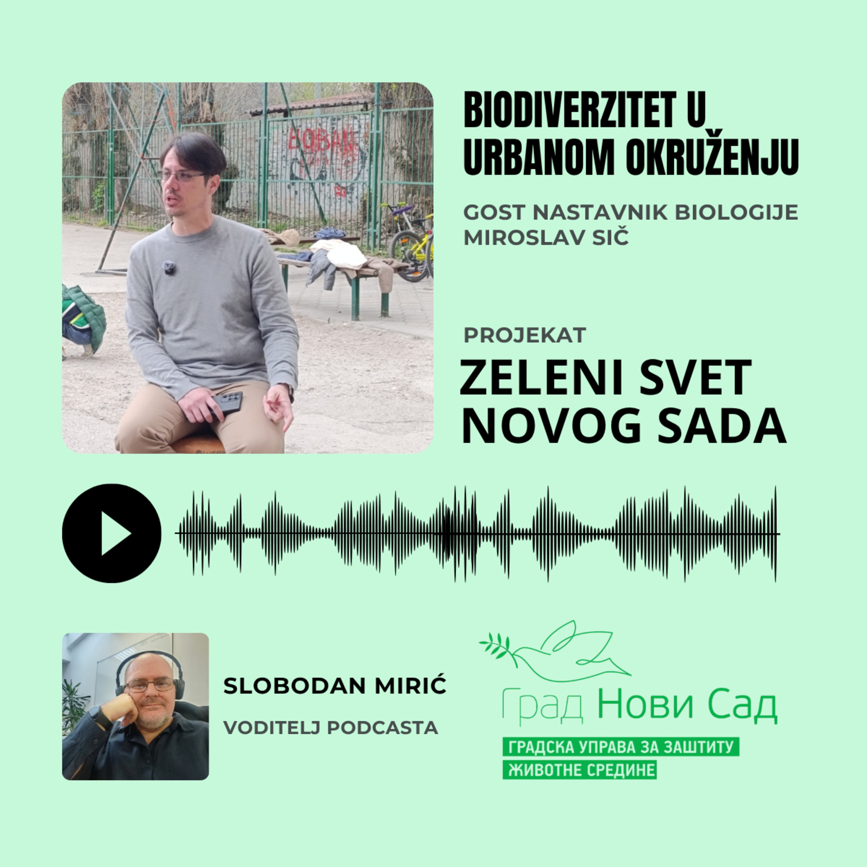 Zeleni svet Novog Sada - Biodiverzitet u urbanom okruženju episode artwork