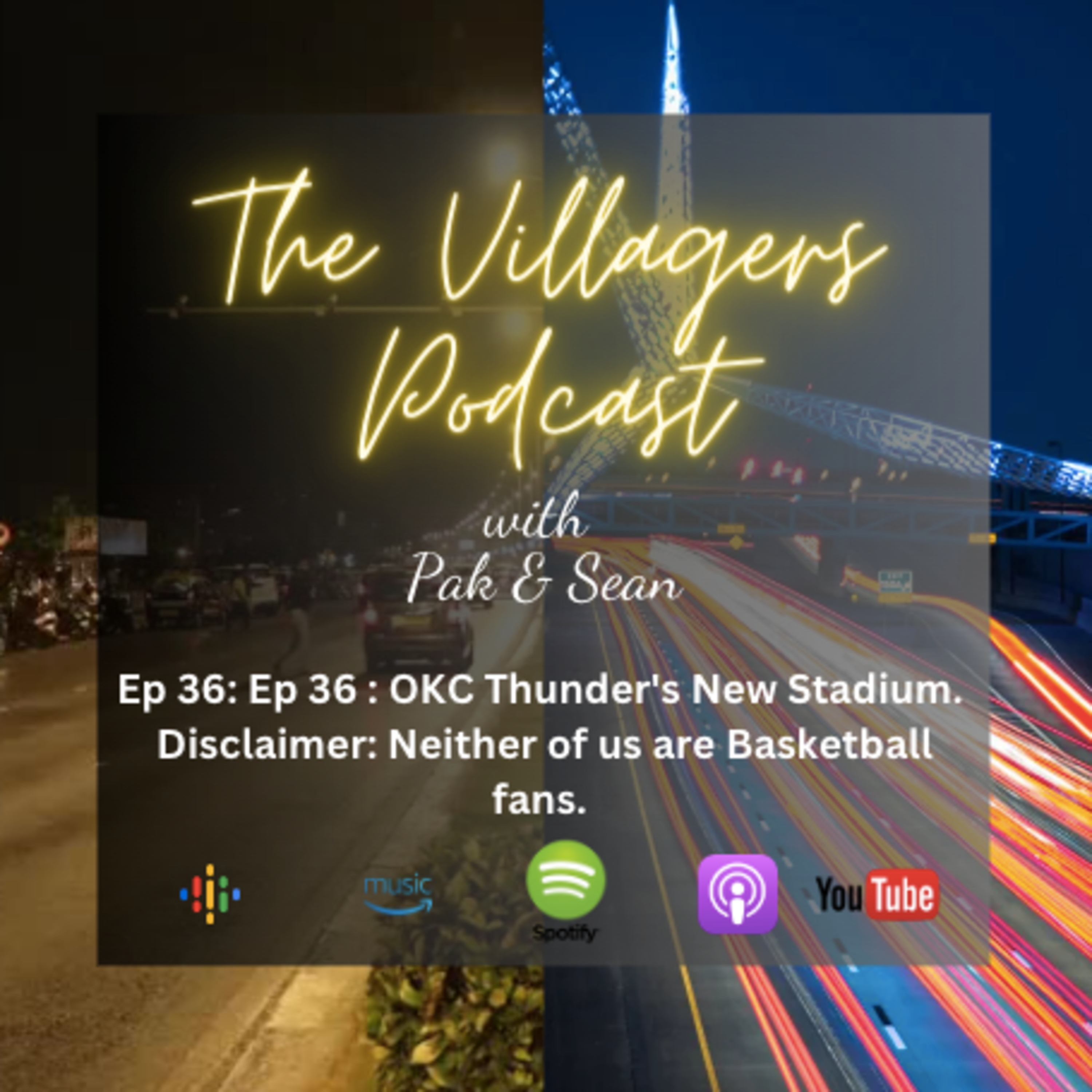 OKC Thunder's New Stadium. Disclaimer: Neither of us are Basketball fans.  episode artwork