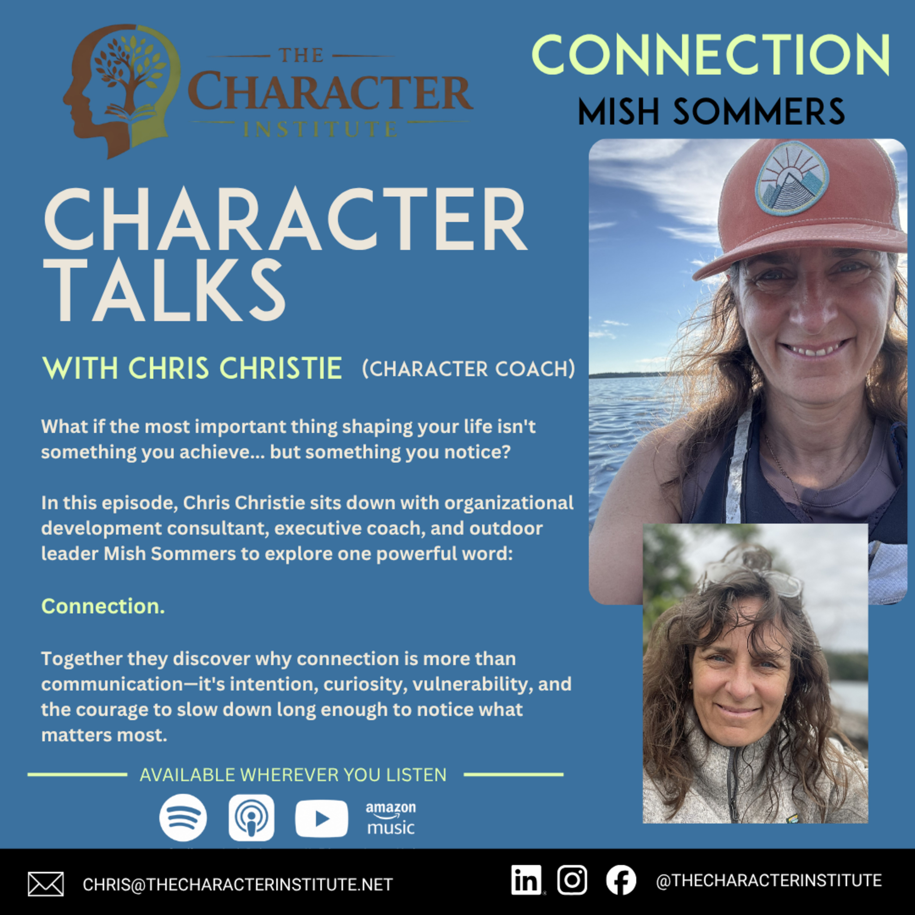 Character Talks - EP. 30 - CONNECTION with Mish Sommers episode artwork