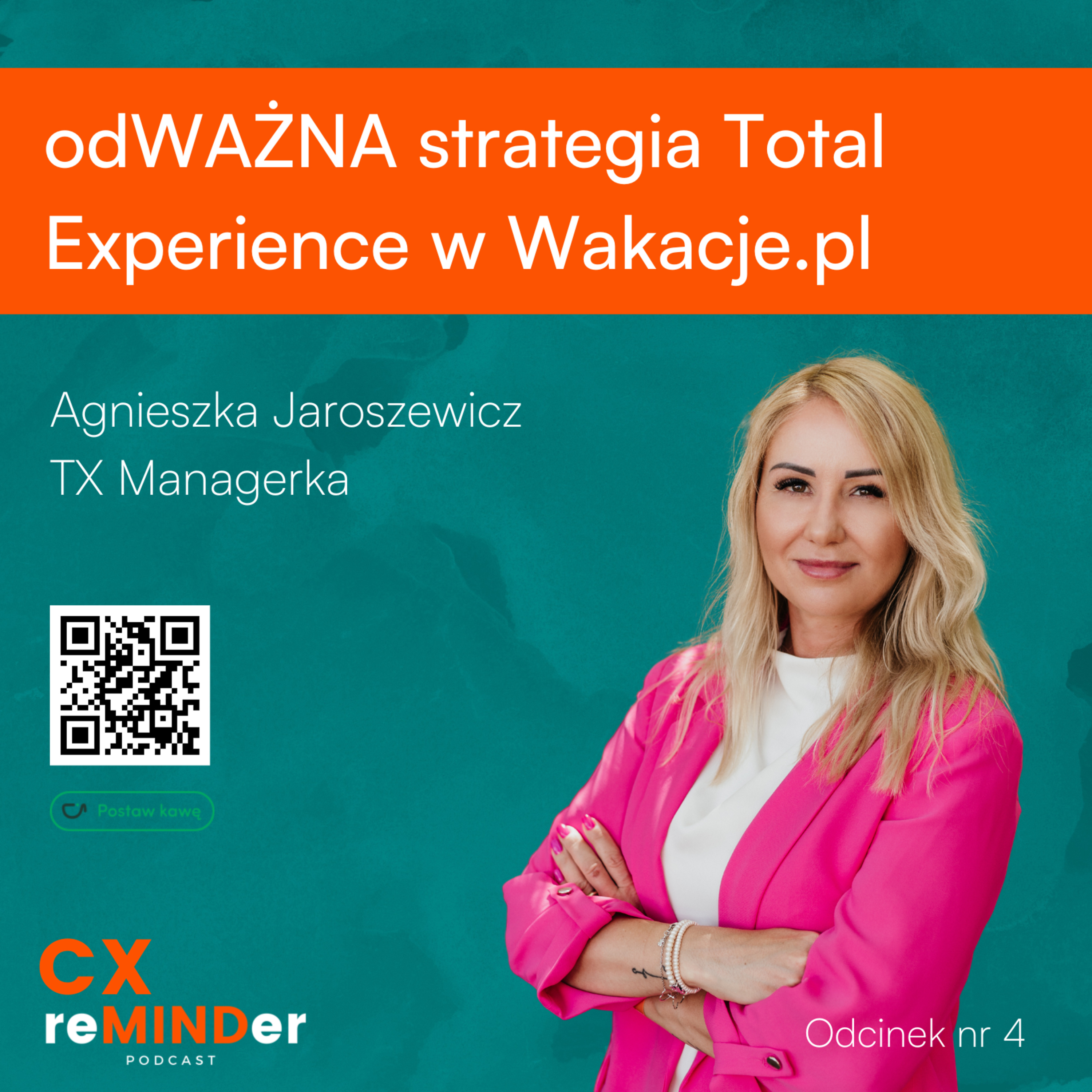 odWAŻNA strategia Total Experience w Wakacje.pl || Agnieszka Jaroszewicz TX Managerka episode artwork