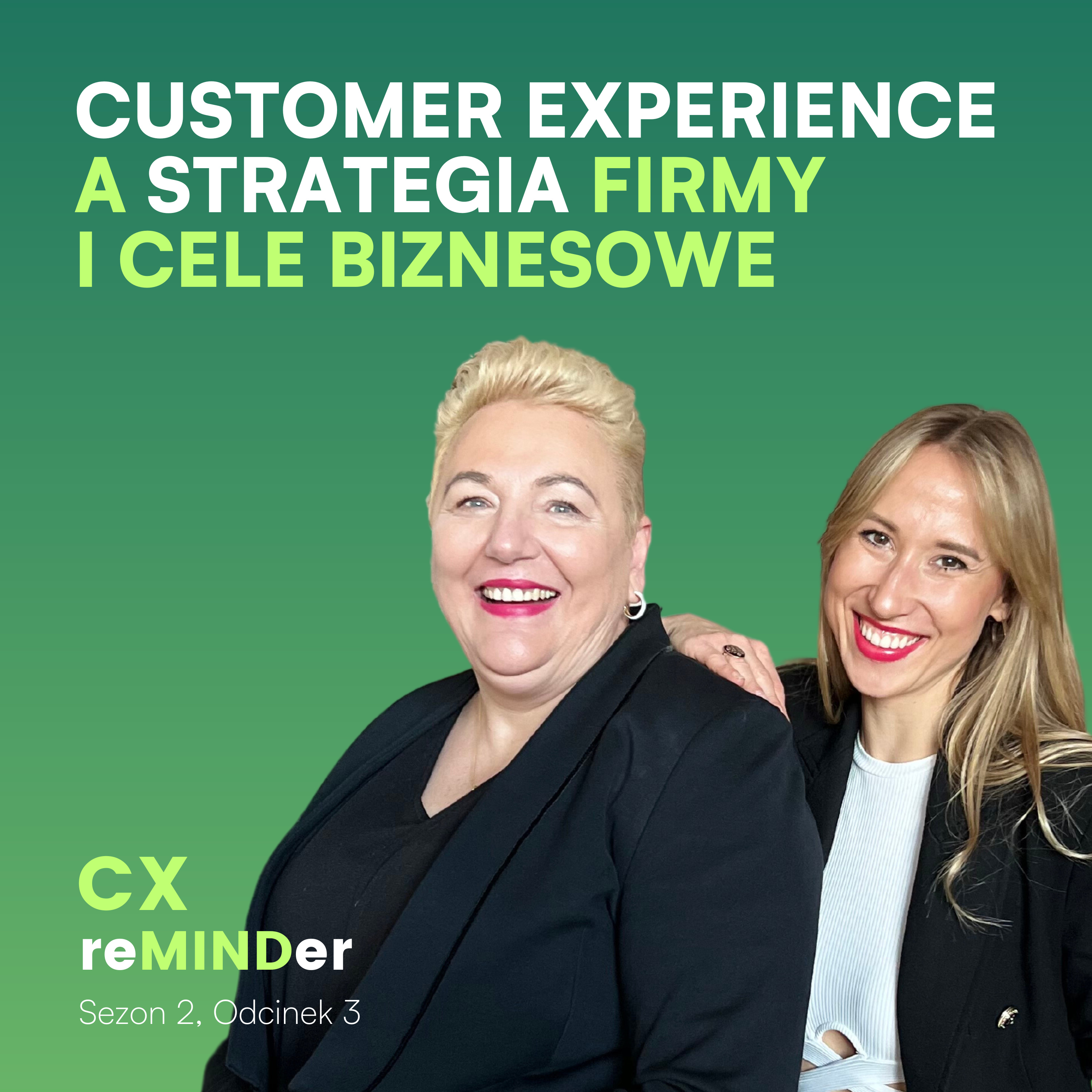 Customer Experience a strategia firmy i cele biznesowe - CX Strategy Alignment episode artwork