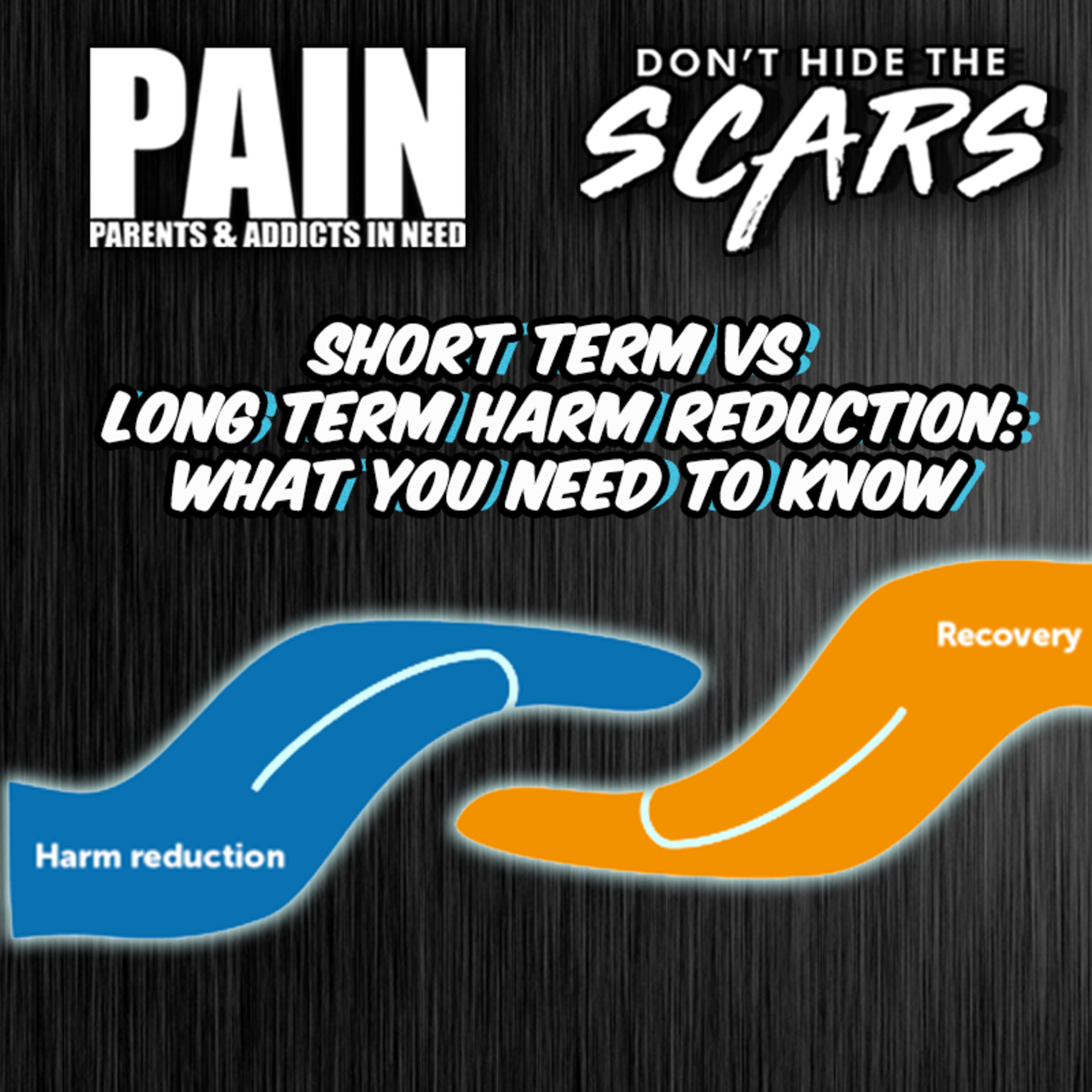 Don’t Hide The Scars. Presented By PAIN: Parents & Addicts In Need