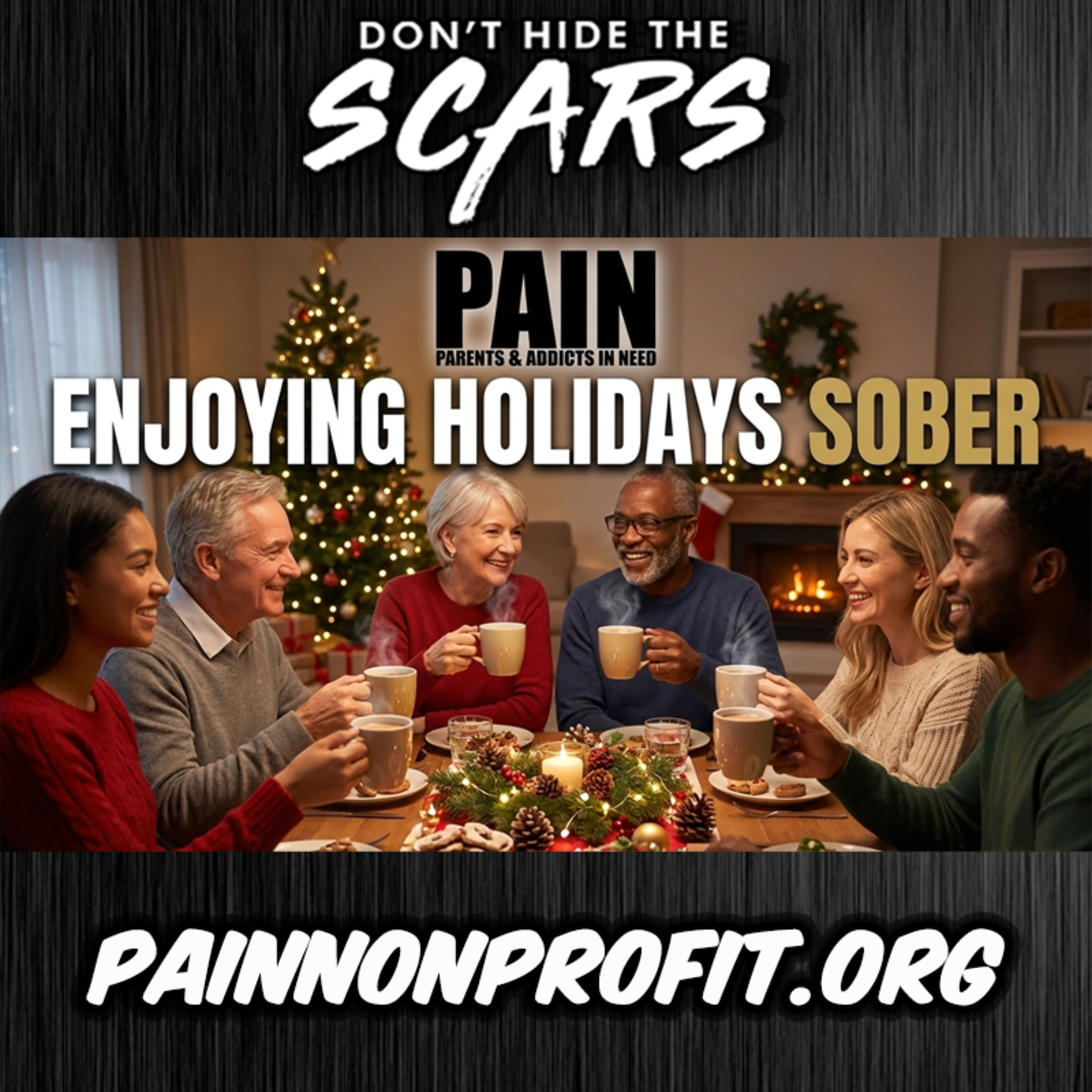 Don’t Hide The Scars. Presented By PAIN: Parents & Addicts In Need