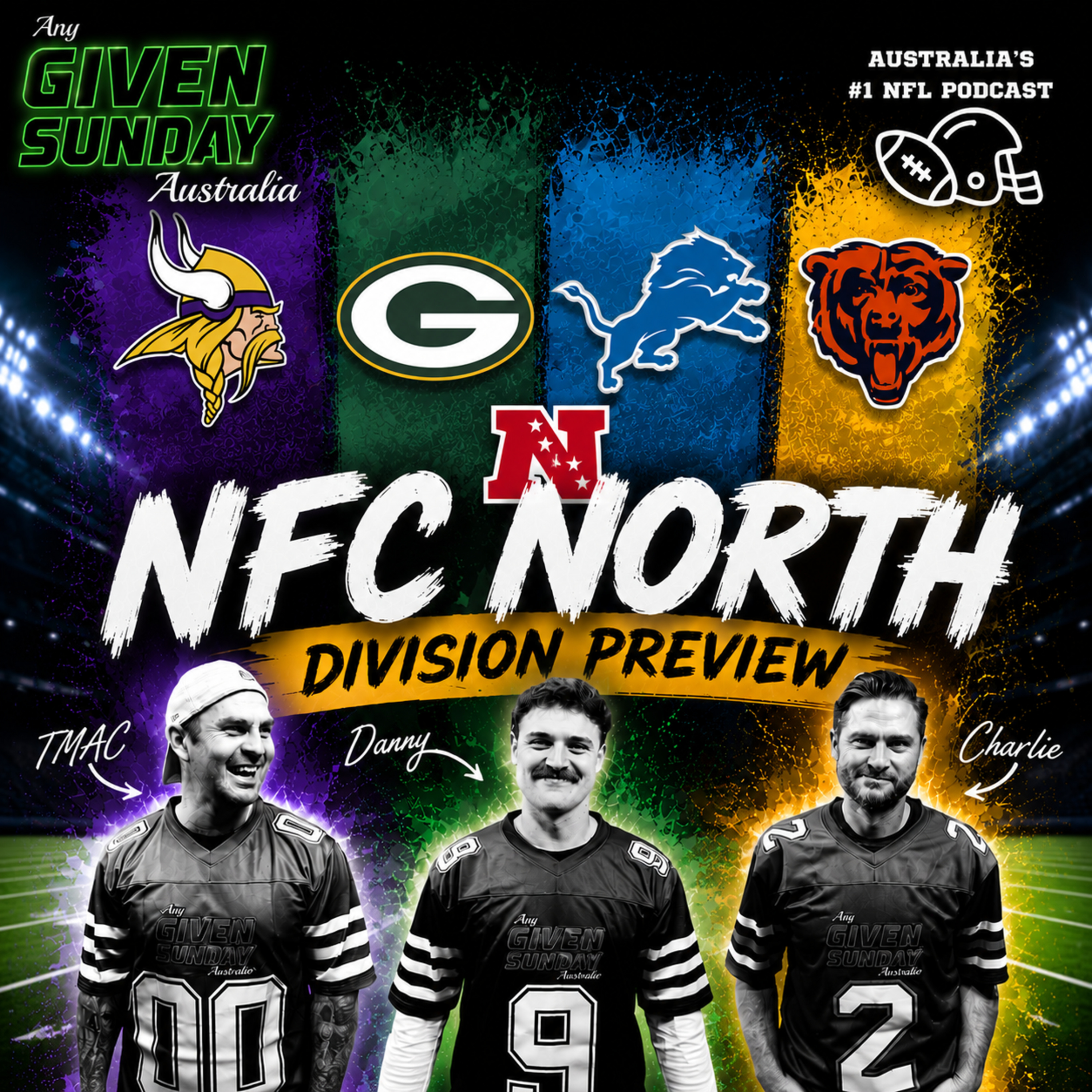 NFC North Division Preview | Packers Super Bowl? Caleb Williams Reality Check?! episode artwork