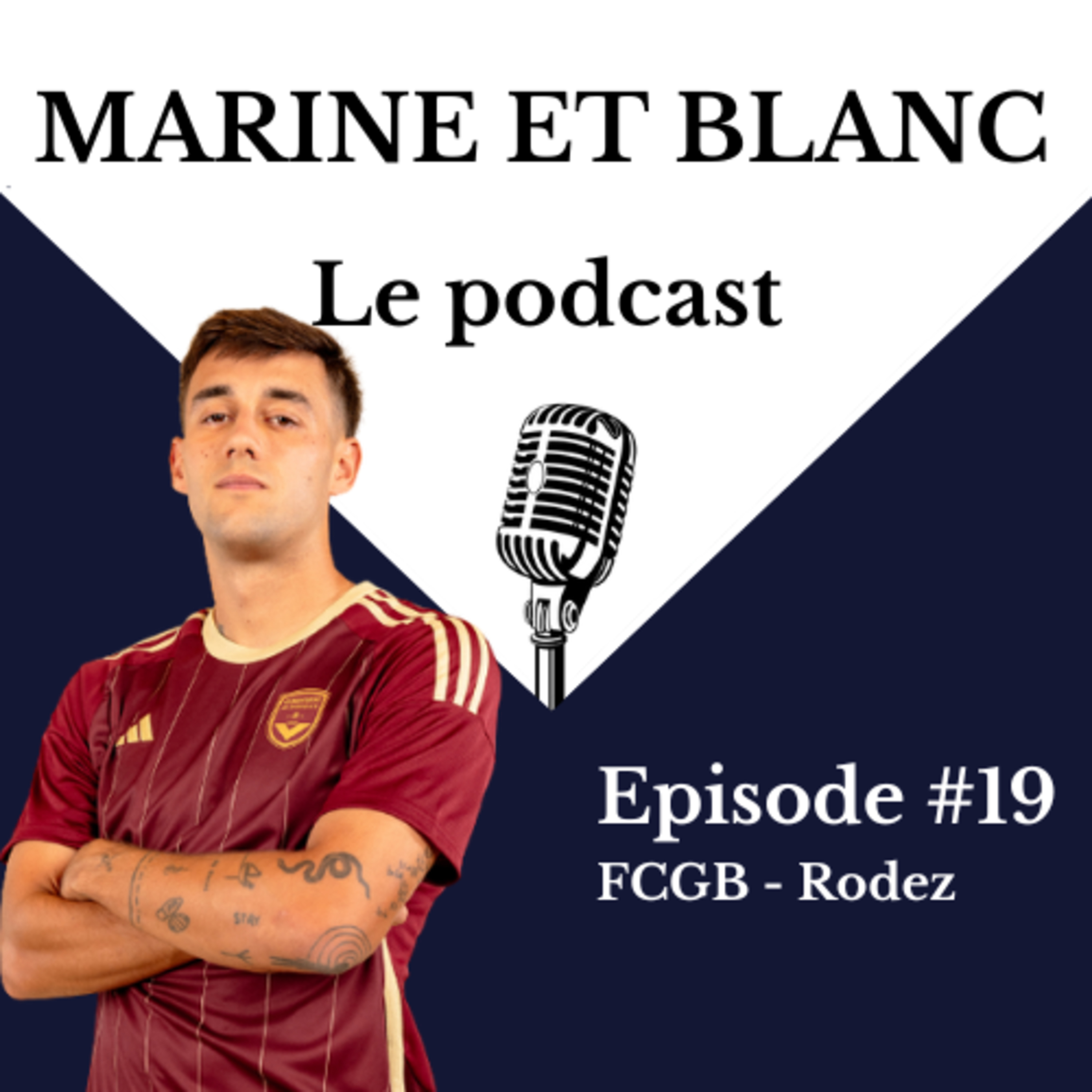 Episode #19 - FCGB/Rodez - Marine et Blanc - Le podcast