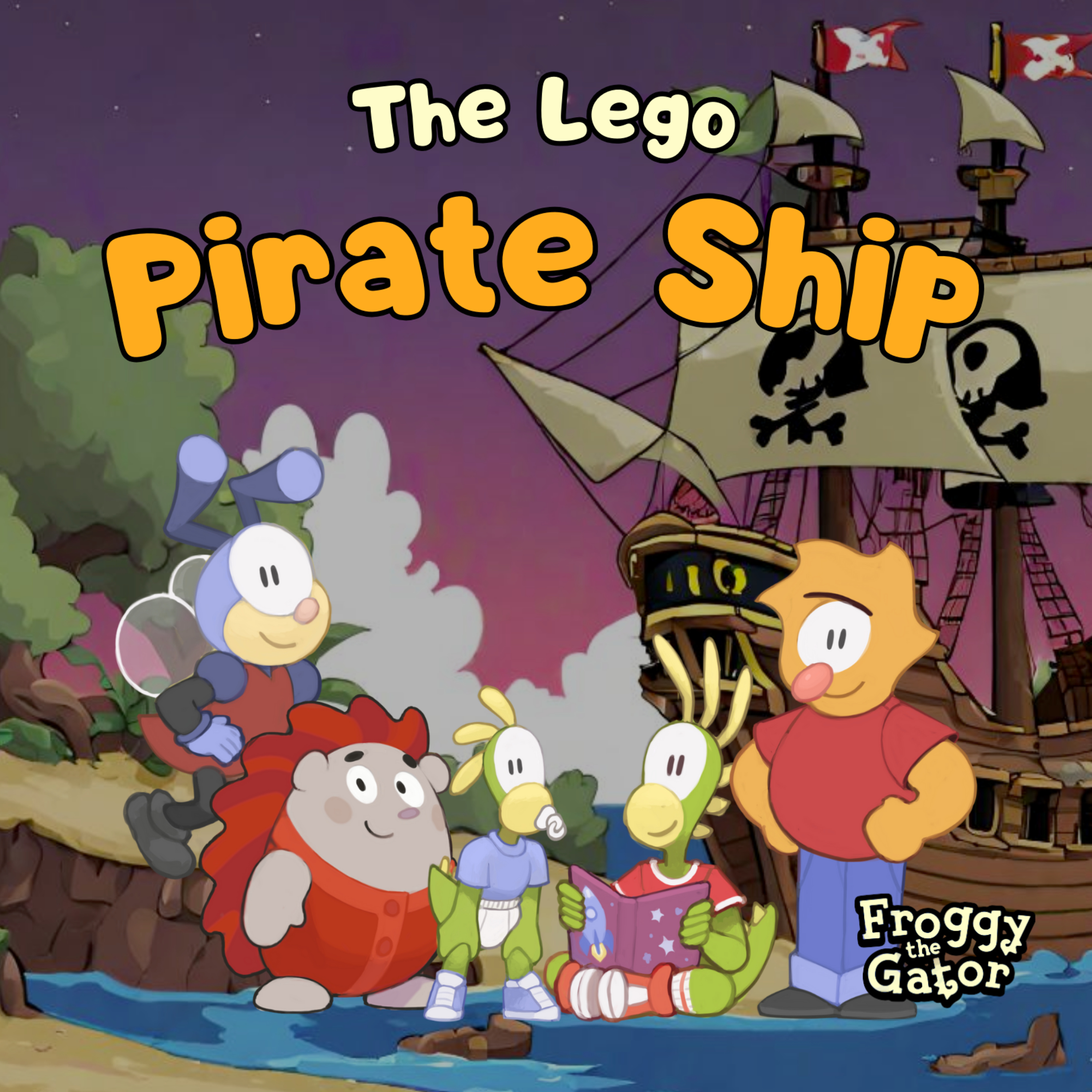 The Lego Pirate Ship episode artwork
