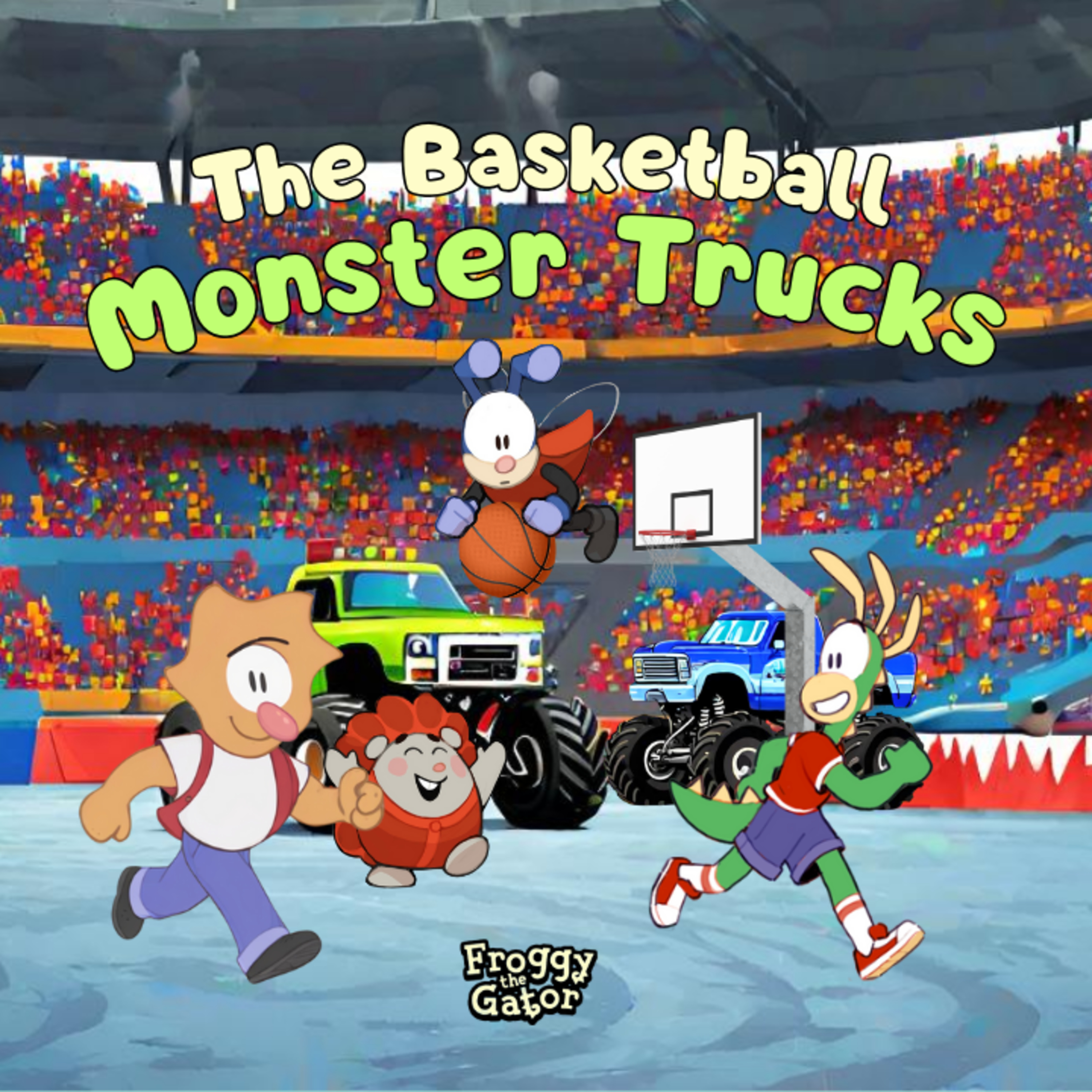 The Basketball Monster Trucks episode artwork