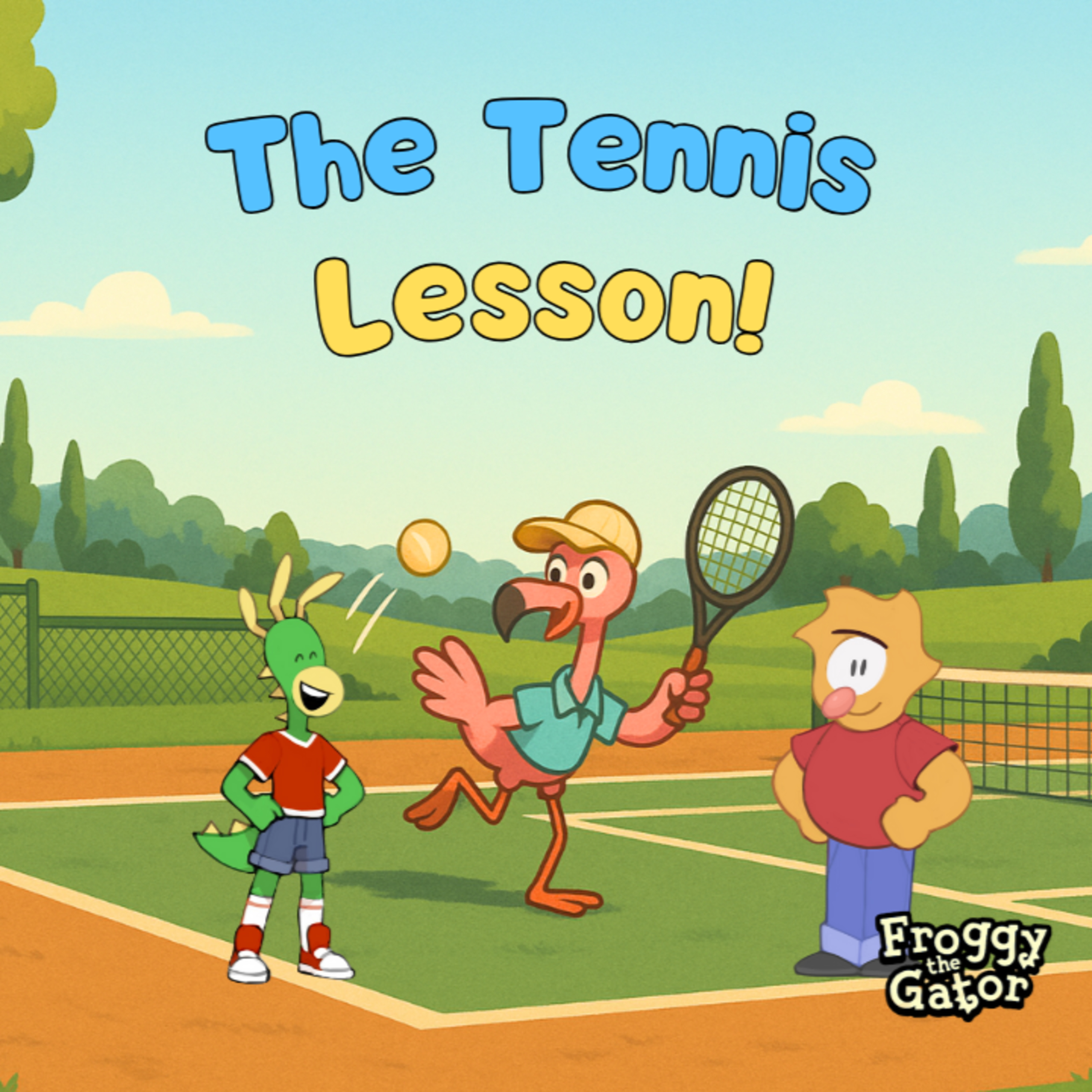 The Tennis Lesson! episode artwork
