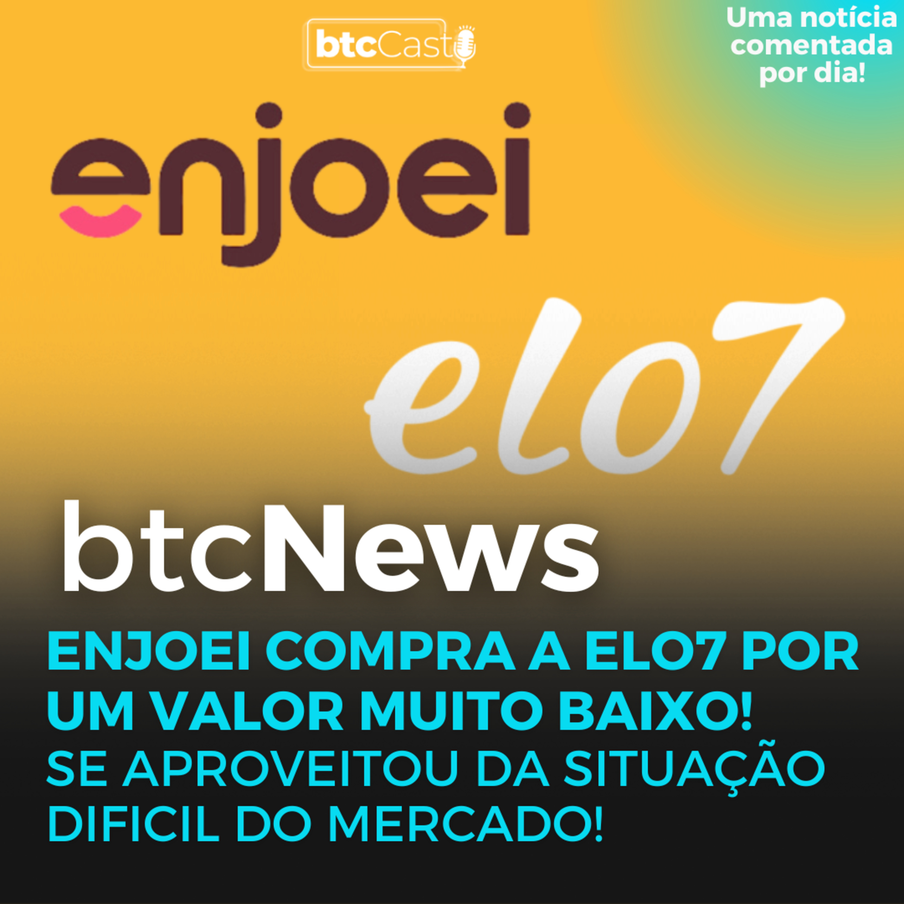 BTC News | Enjoei aproveita a situação dificil do mercado e compra a Elo7 por um valor muito baixo! episode artwork