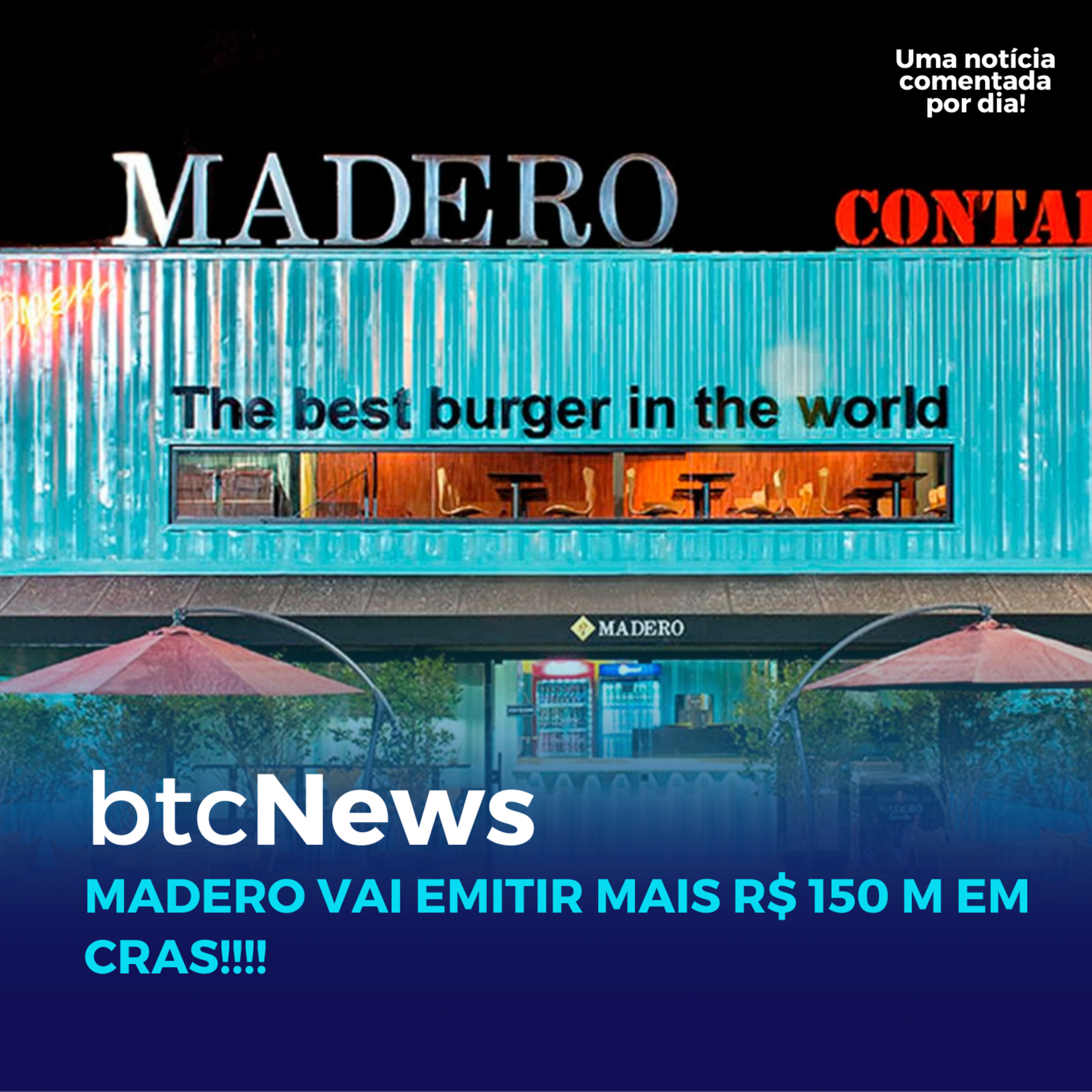 BTC News | Madero vai emitir mais R$ 150 M em CRAs!!! Dívidas de curto pressionando a empresa episode artwork