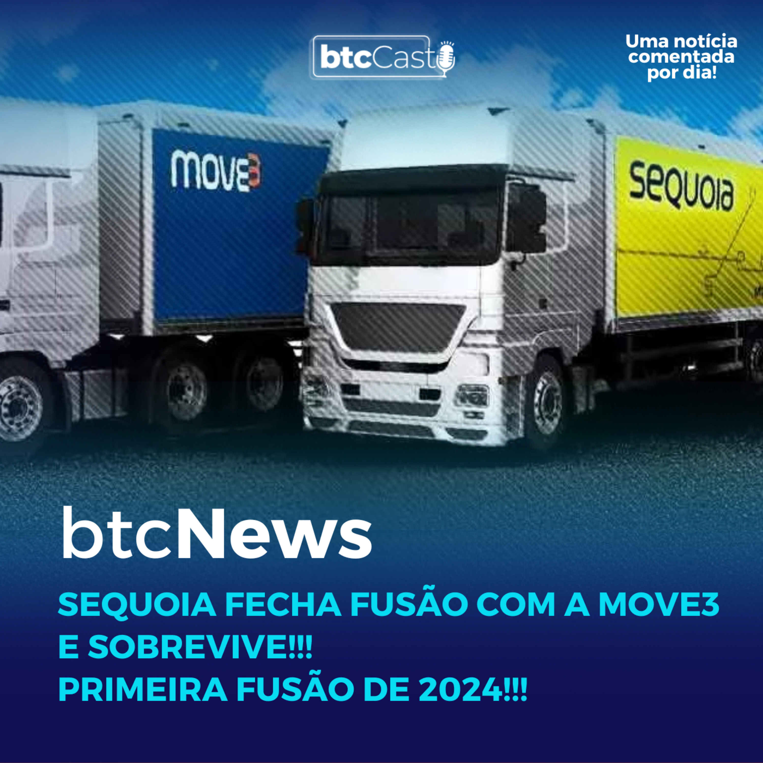 BTC News | Sequoia fecha fusão com a Move3 e sobrevive!!! Primeira fusão de 2024!!! episode artwork